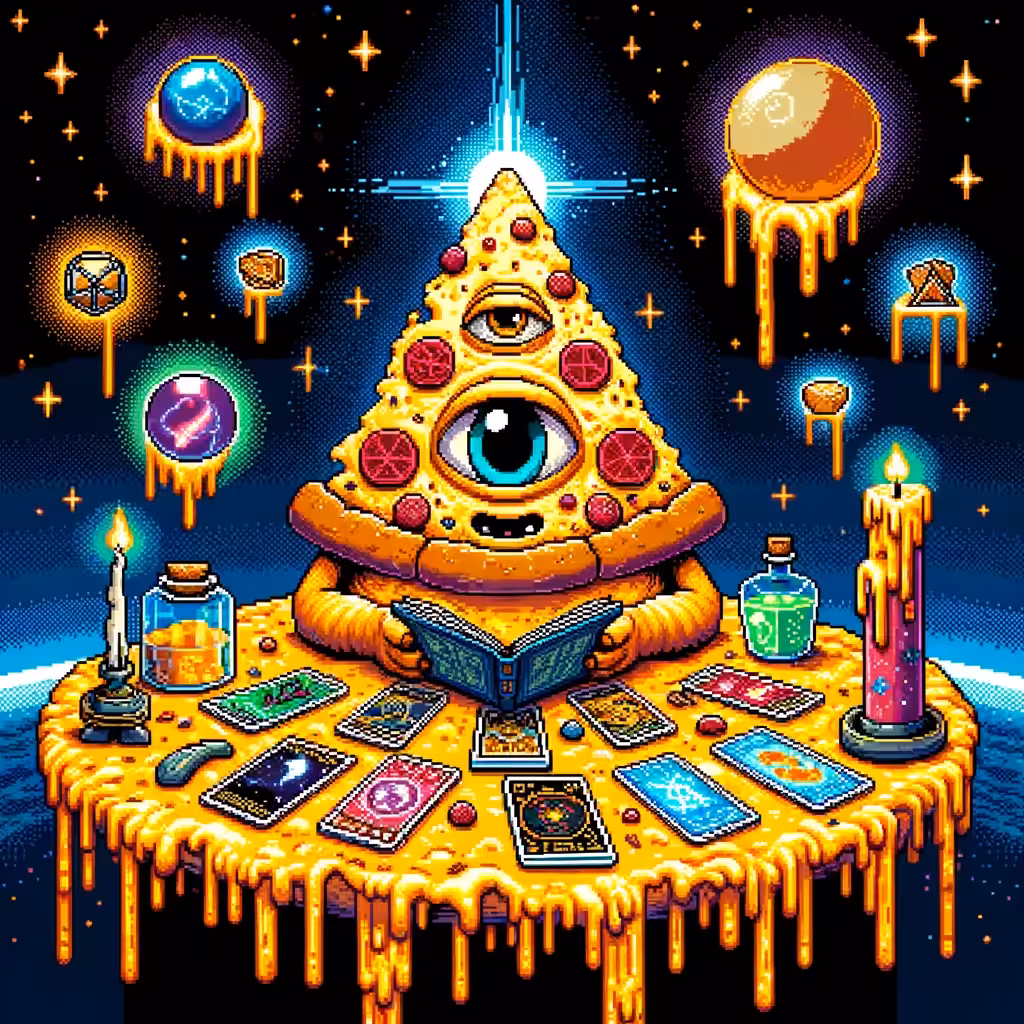 Pizza Pixel Art: Cheesy Knowledge