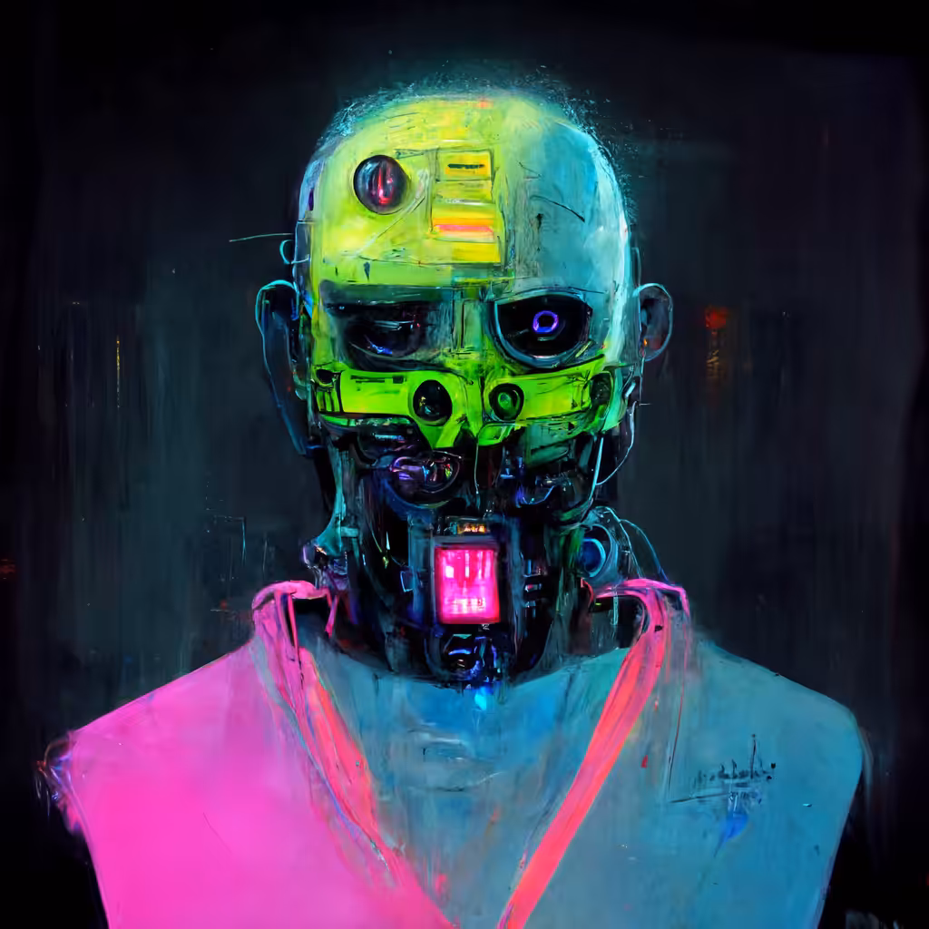 AI Cyber Robot 13