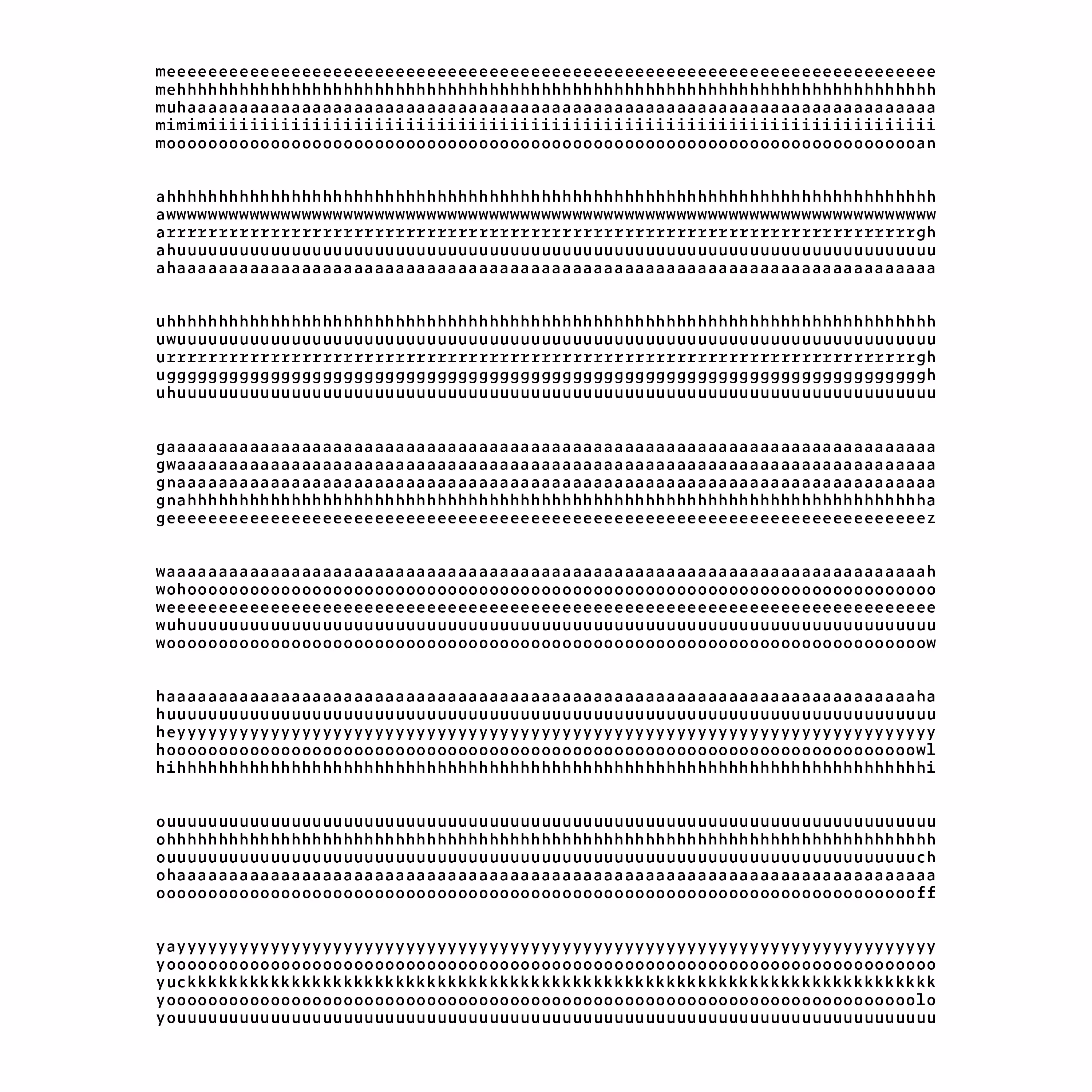 sing! (visual choir arrangement for five voices)
