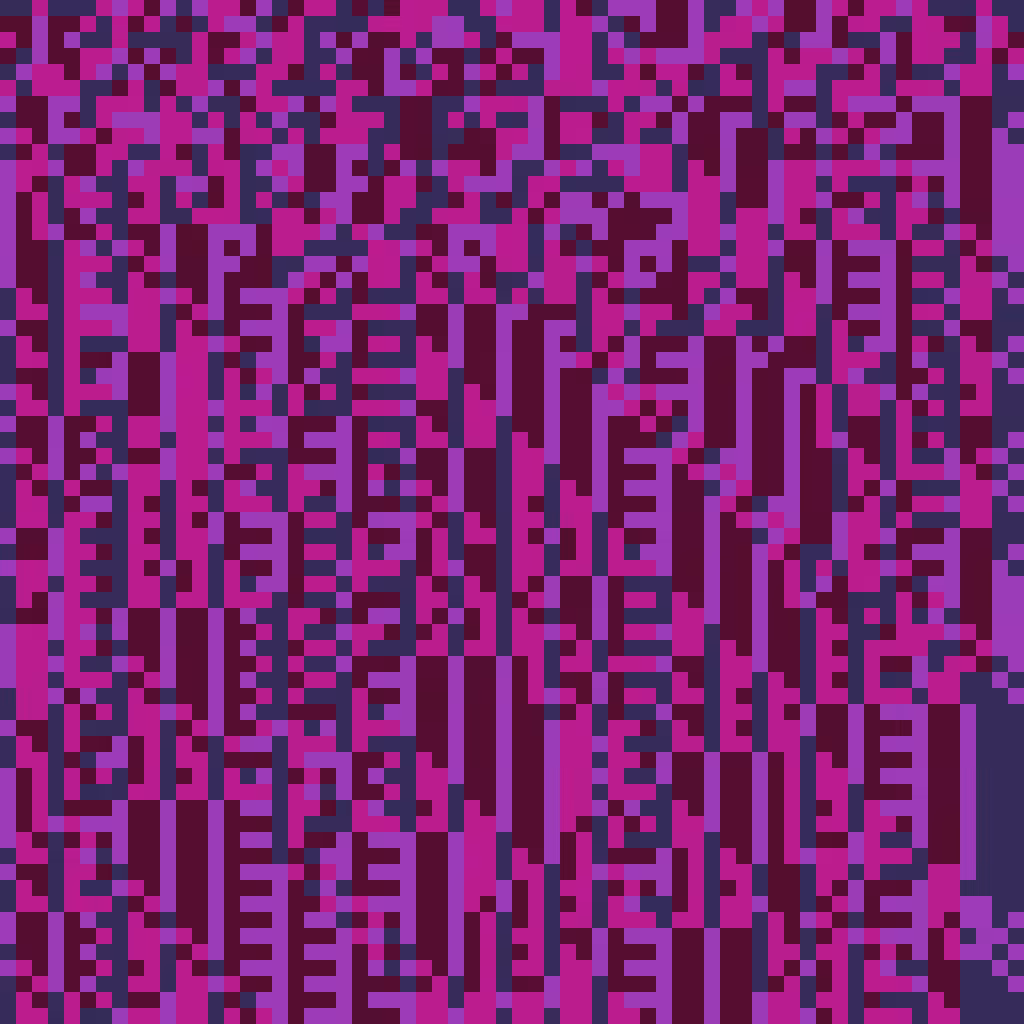 Blending Neighbors Cellular Automata #9