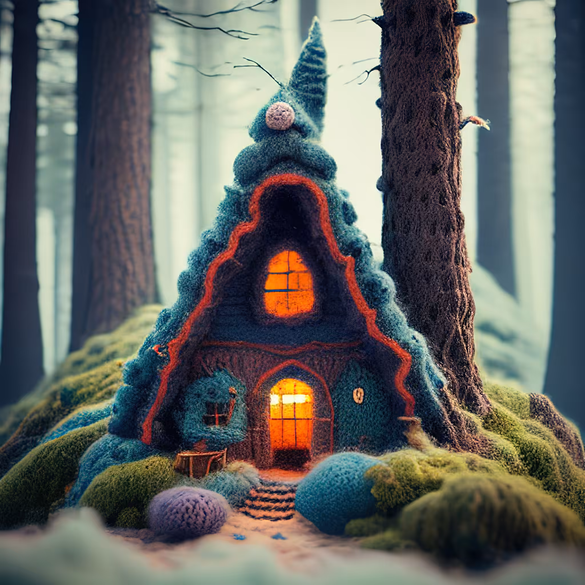 Witch's A-frame cabin
