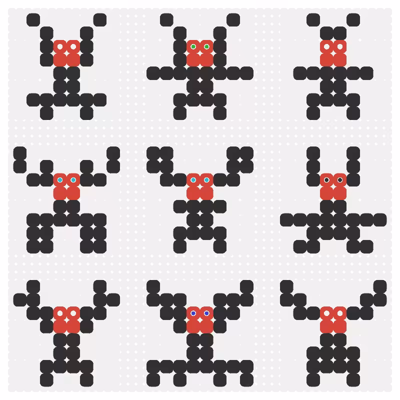 8x8 Pixel Creatures #62