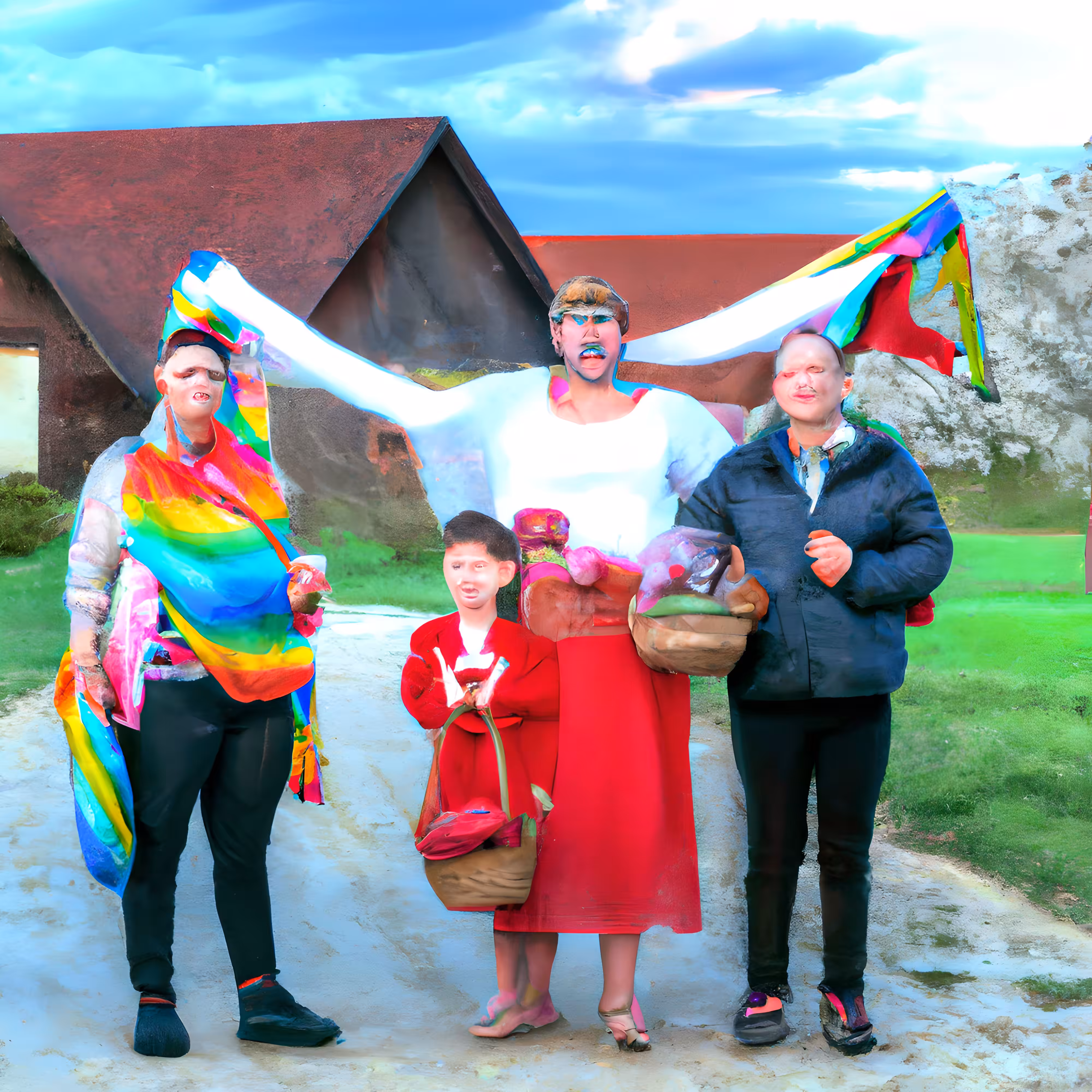 Rainbow Flag Blessing 