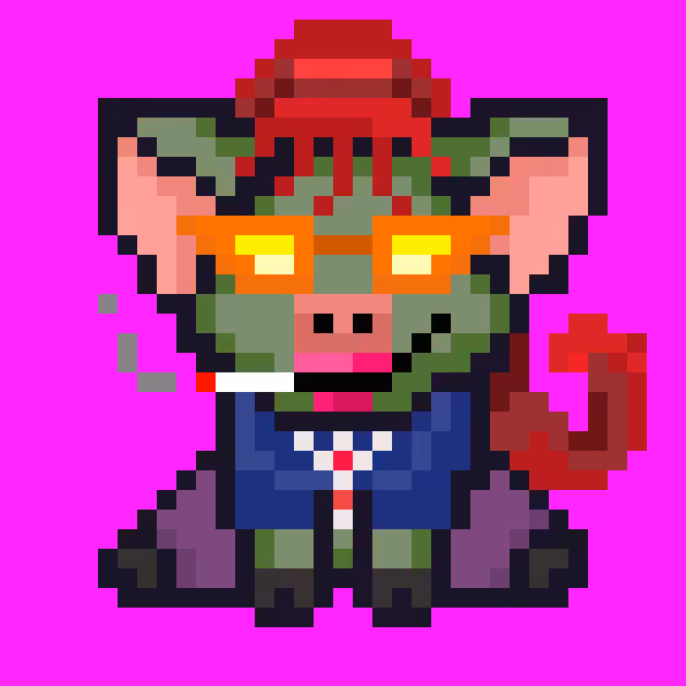 Punk Pig #02253