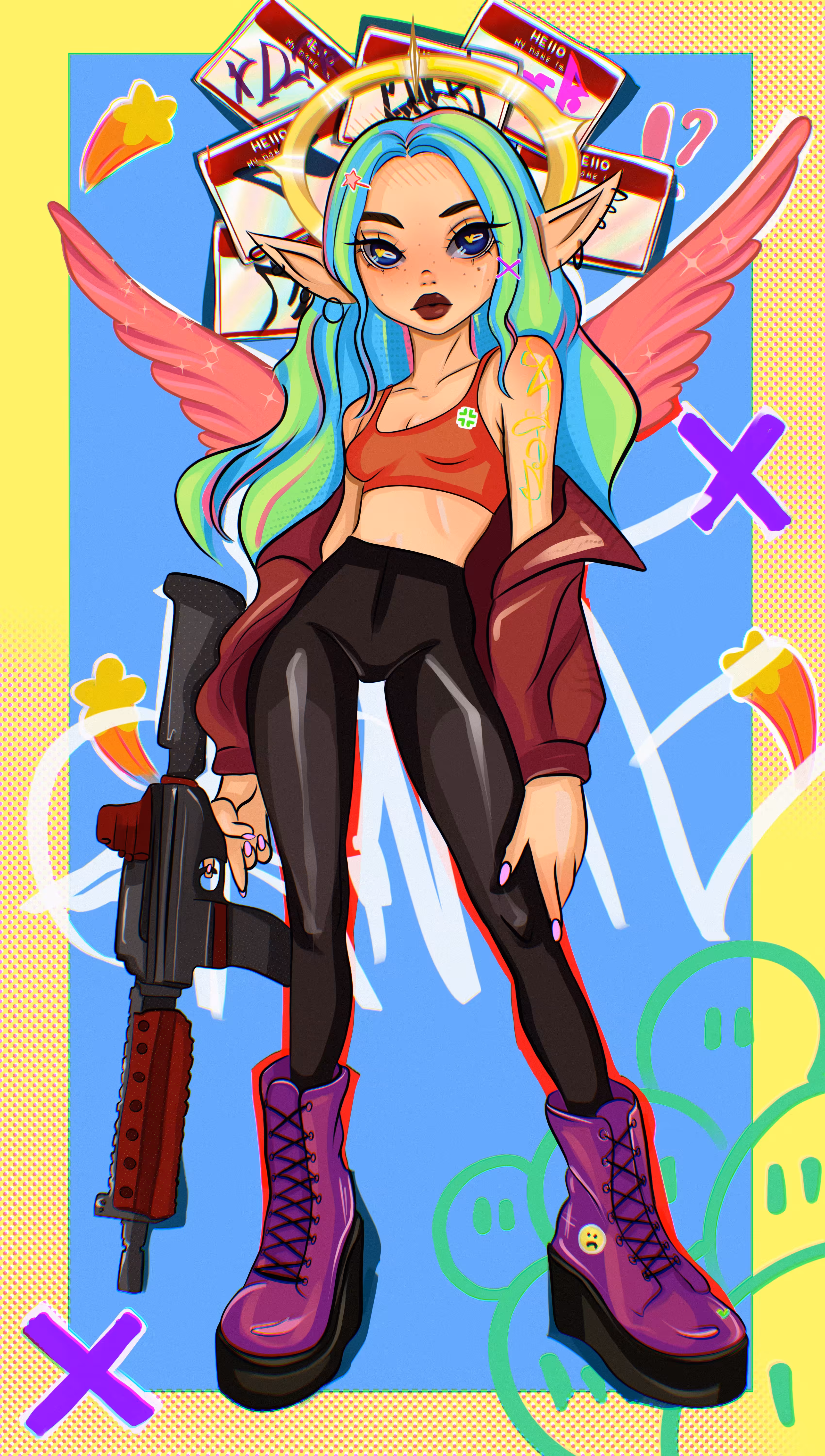 HELLO 💅🏼 My name is...: Halo Error: Candy Killer 💉