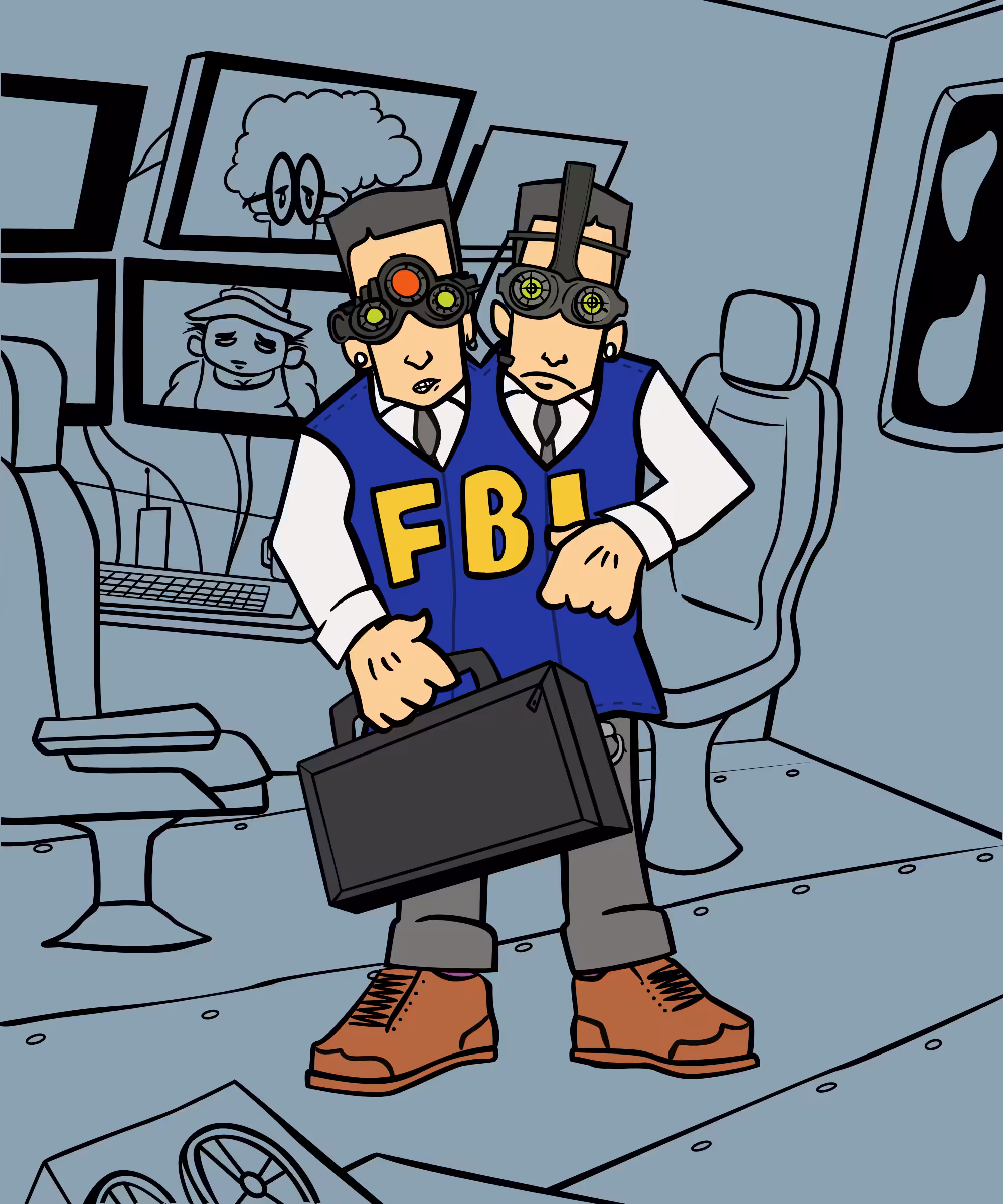 Agents Brown and Knows #406