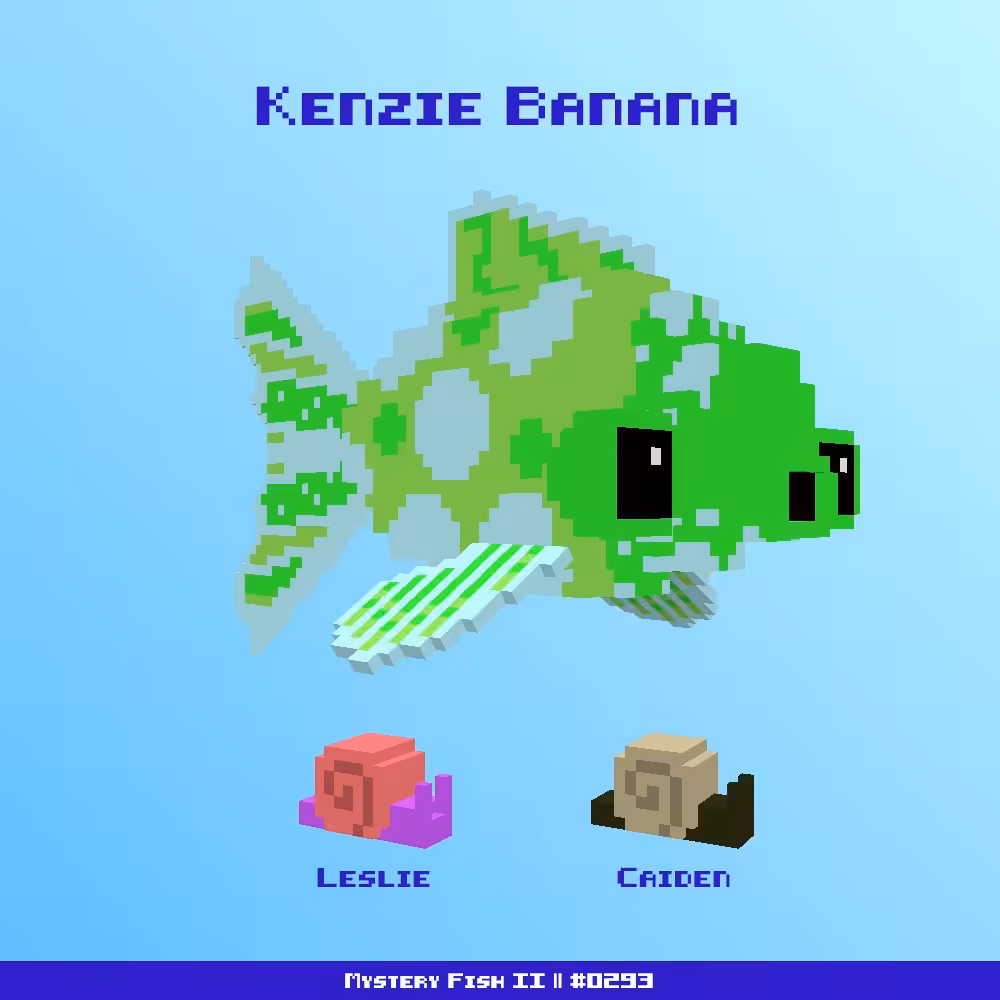 Kenzie Banana :: Mystery Fish 0293/1000 