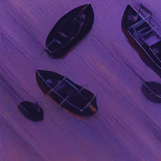 boats at sunset #53