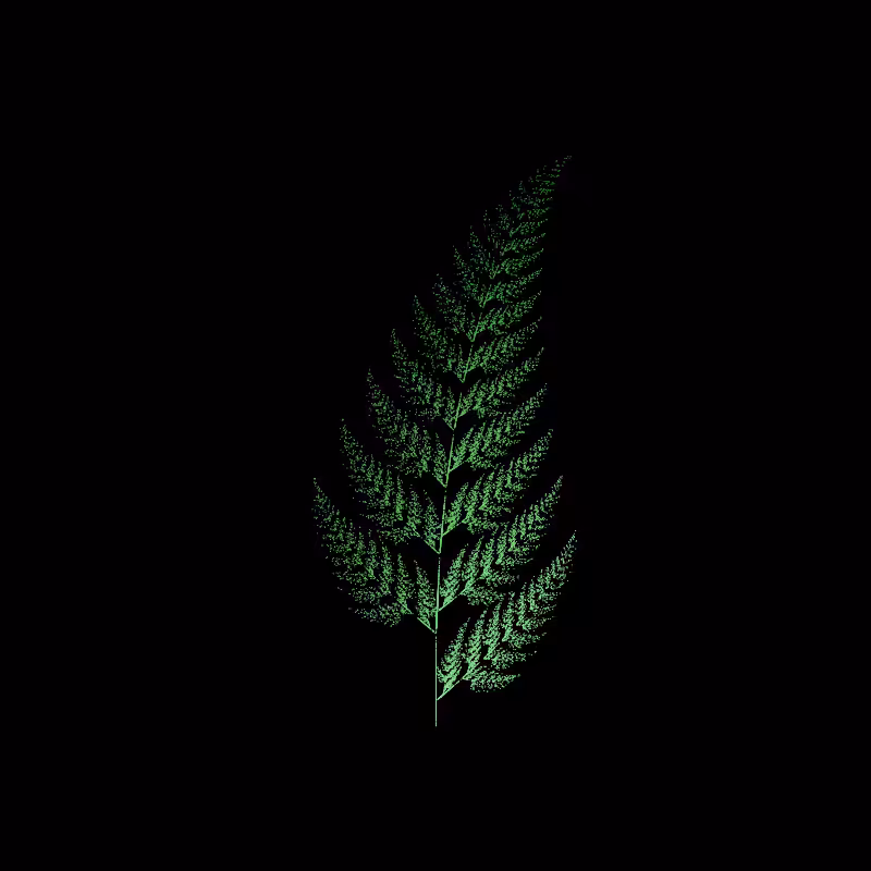 Fractal Leaves #77