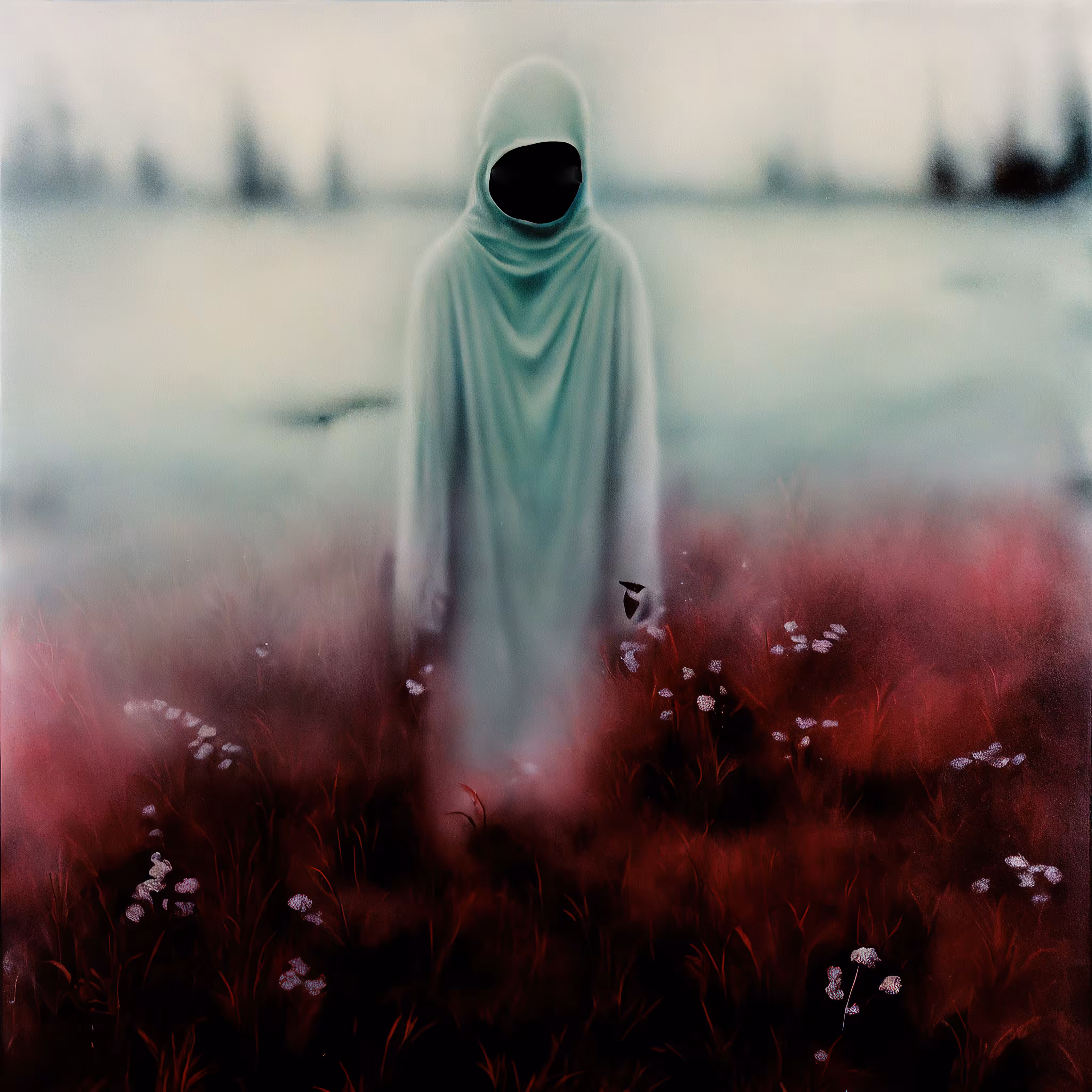 raised in mist