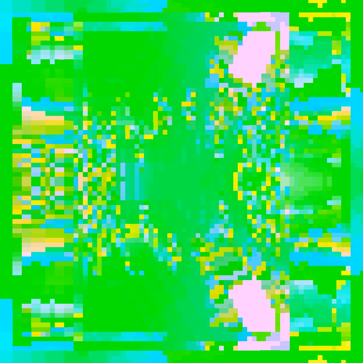 Psychedelic Dance of Pixels #12