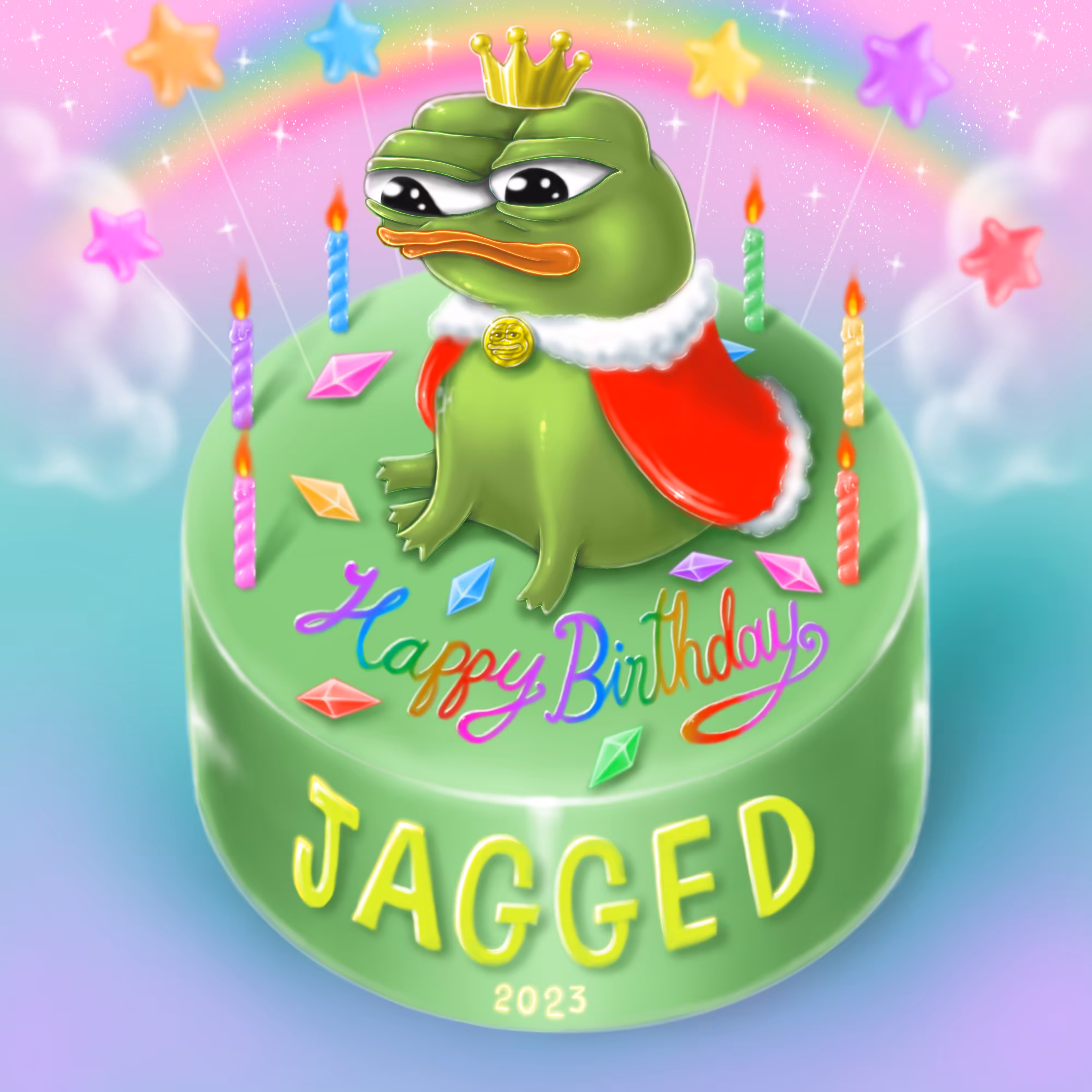 HAPPY BIRTHDAY JAGGED 2023