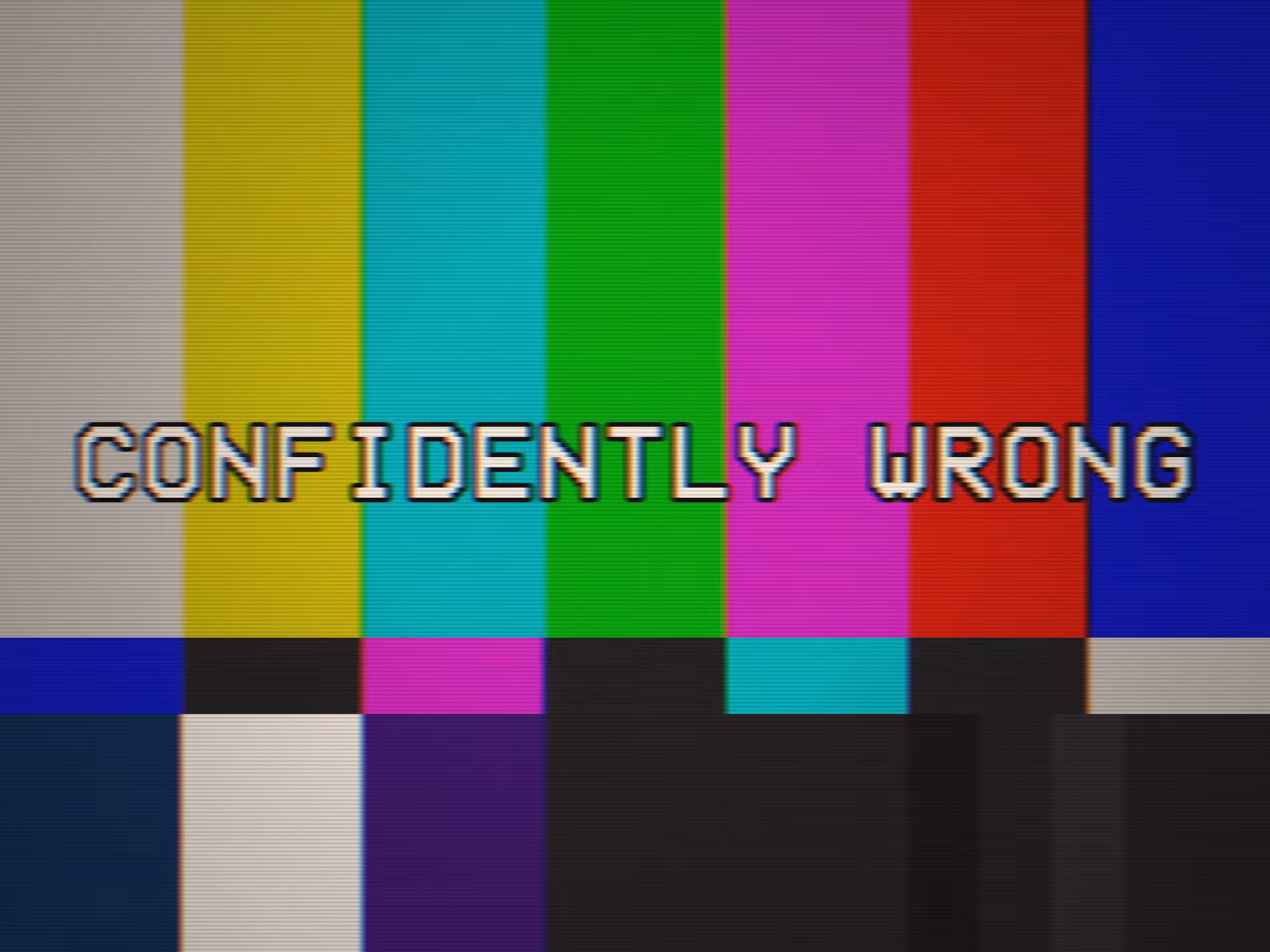 CONFIDENTLY WRONG