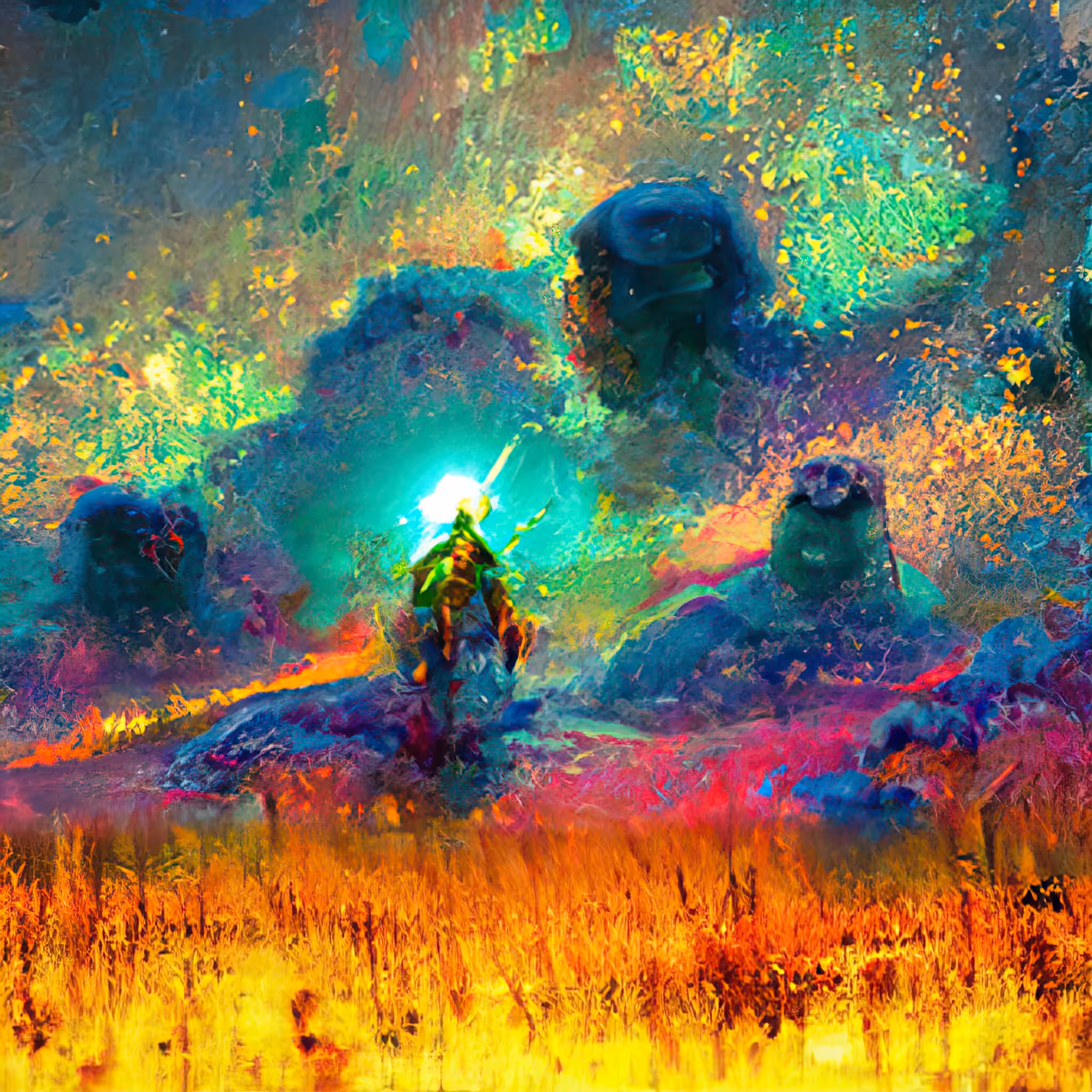 cosmic aurora #001