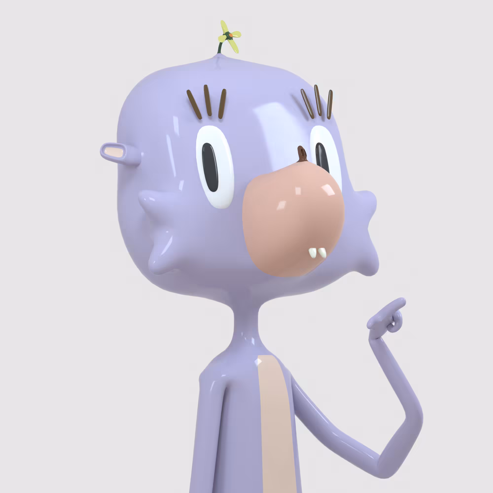 A Cutie Mouse Portrait