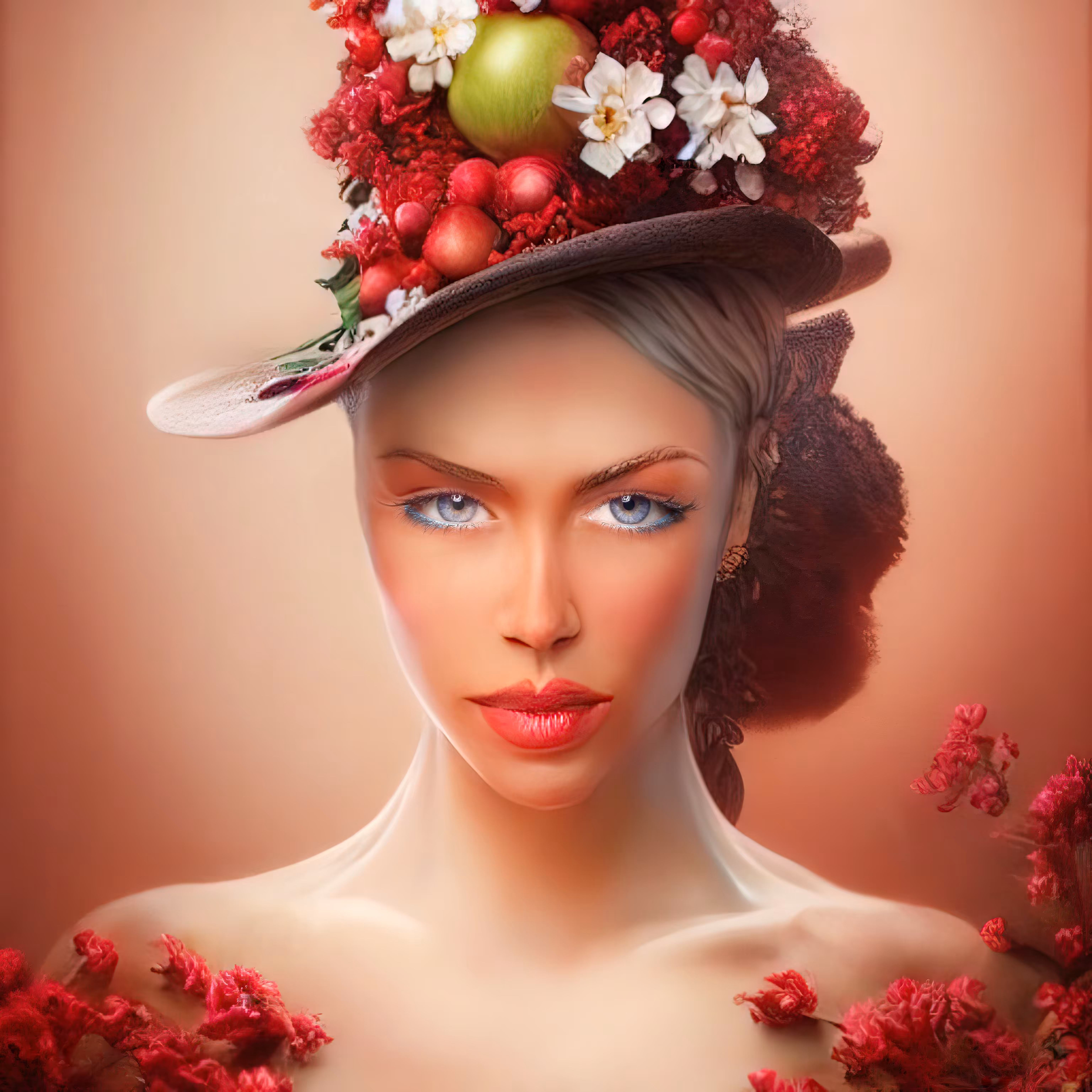 She Wears The Fruit On Her Hat