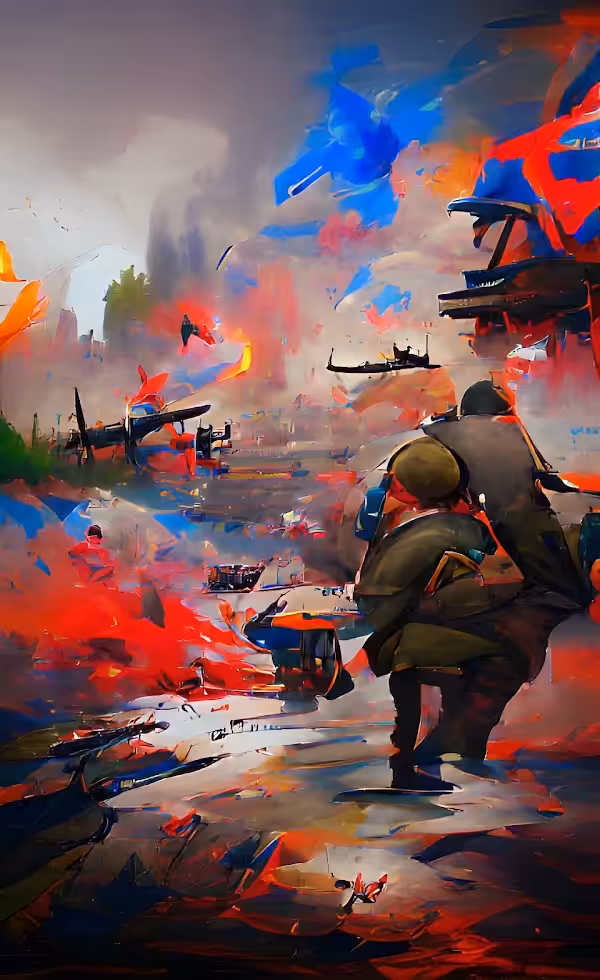 war