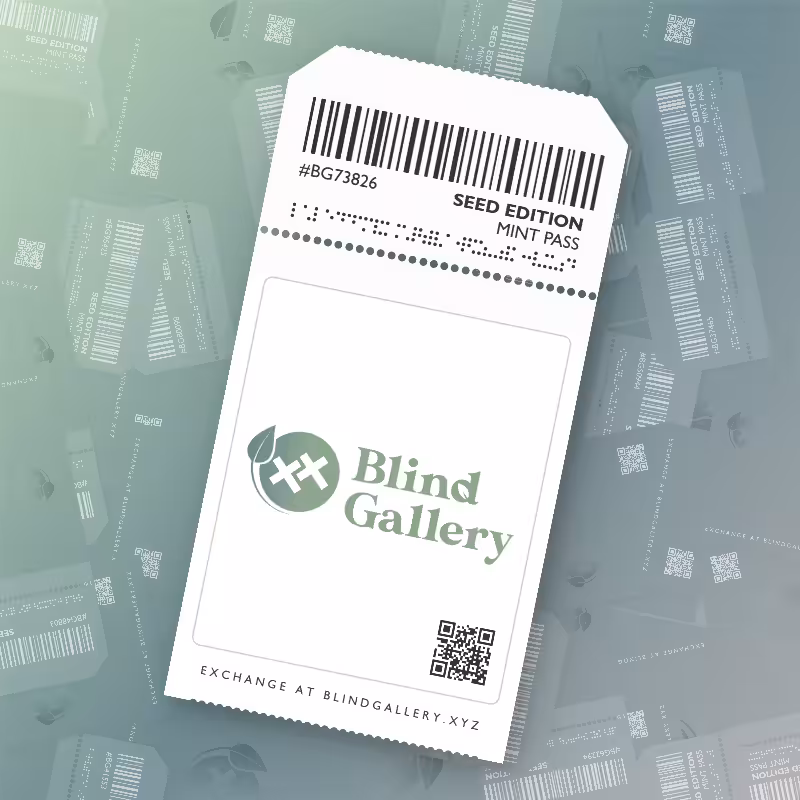 Blind Gallery Mint Pass (Seed Edition) #604