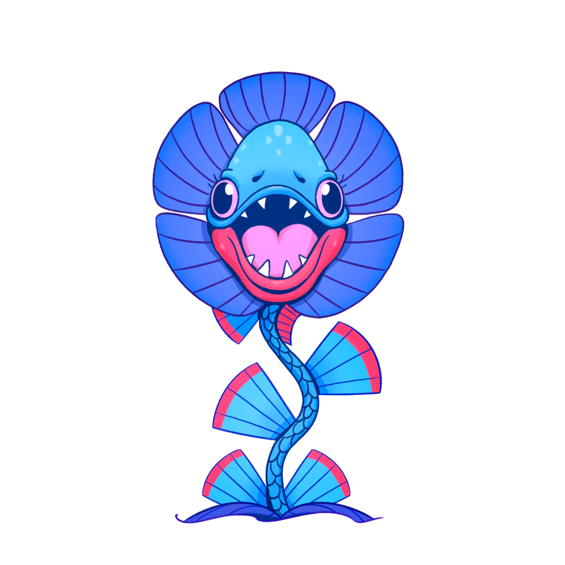 Fauna Flowers 07 - Piranha Flower