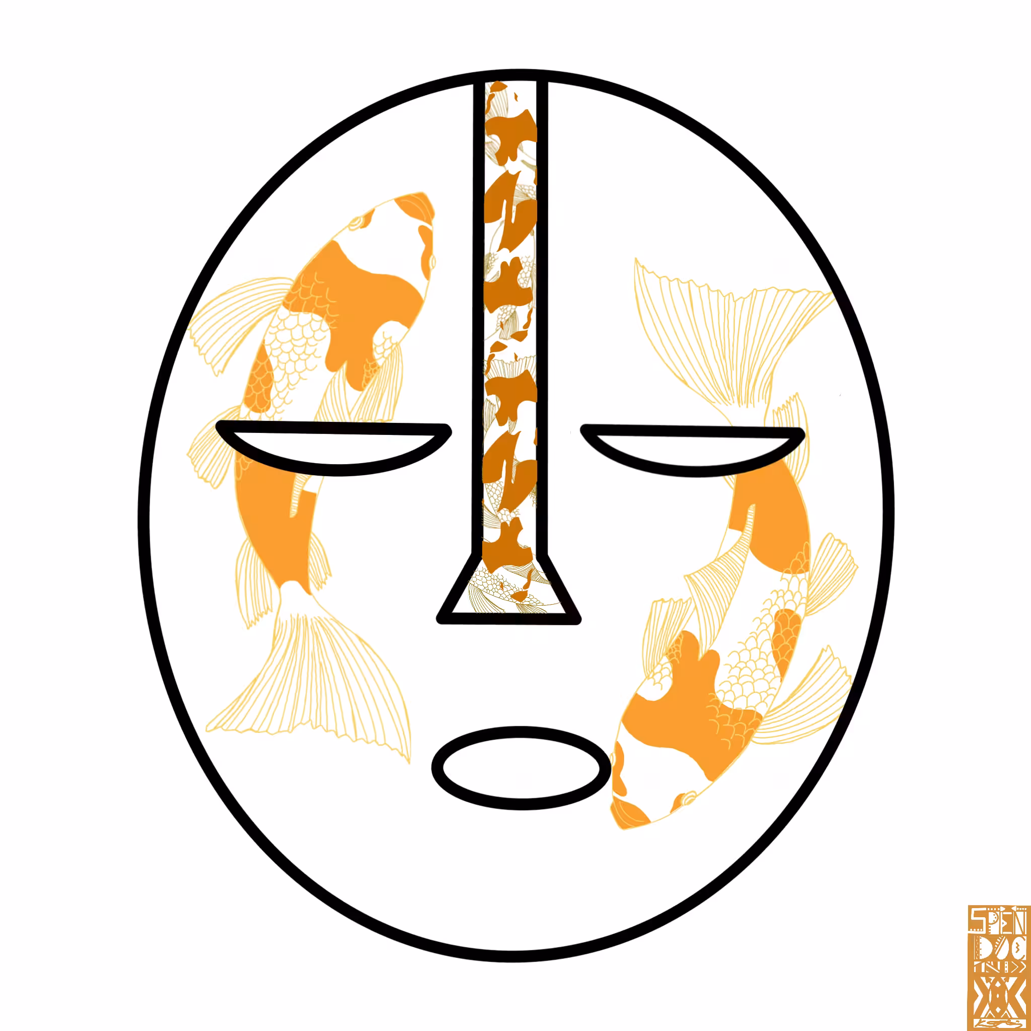 Golden Koi (#0125)
