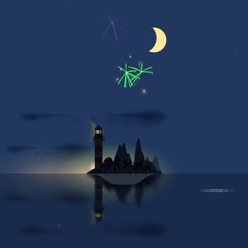 Fireworks Island #46