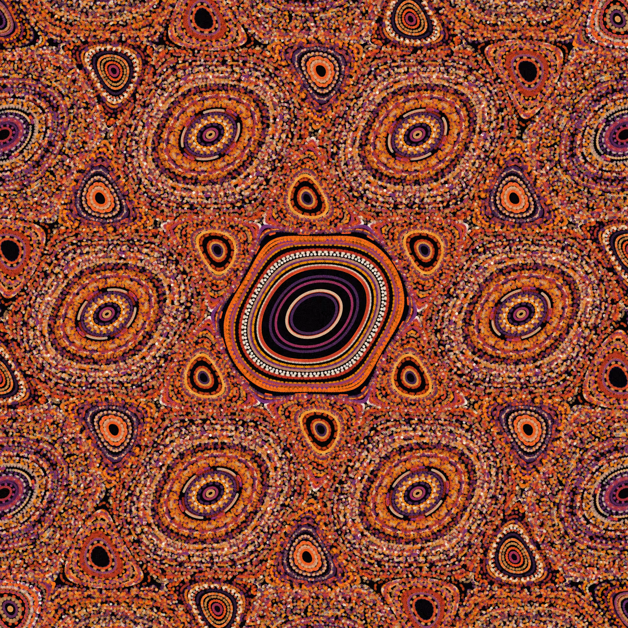 Hamiltonian Chaos Rug #19