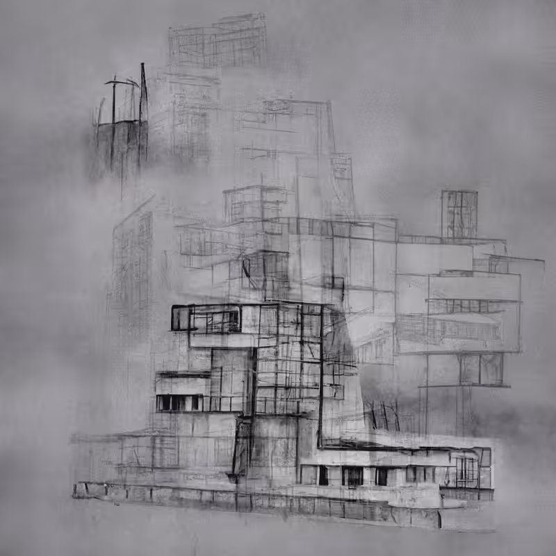 Impossible Neuro-Architecture #15