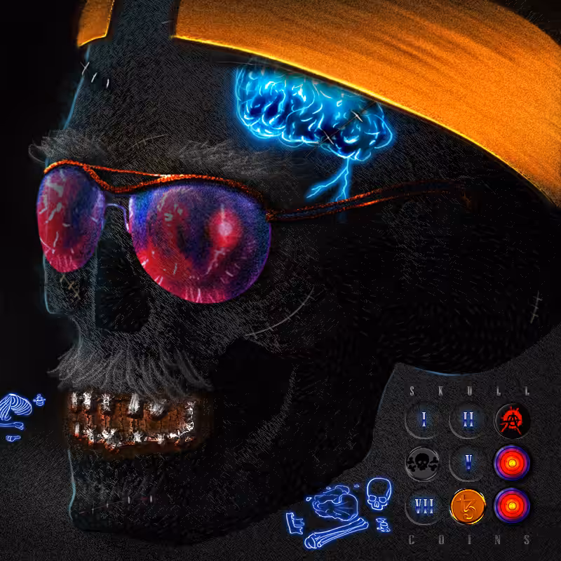 Scratch Skulls #6