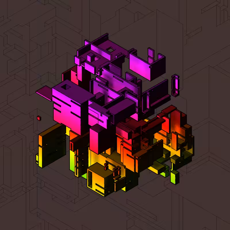 Isofrag generator series I #18