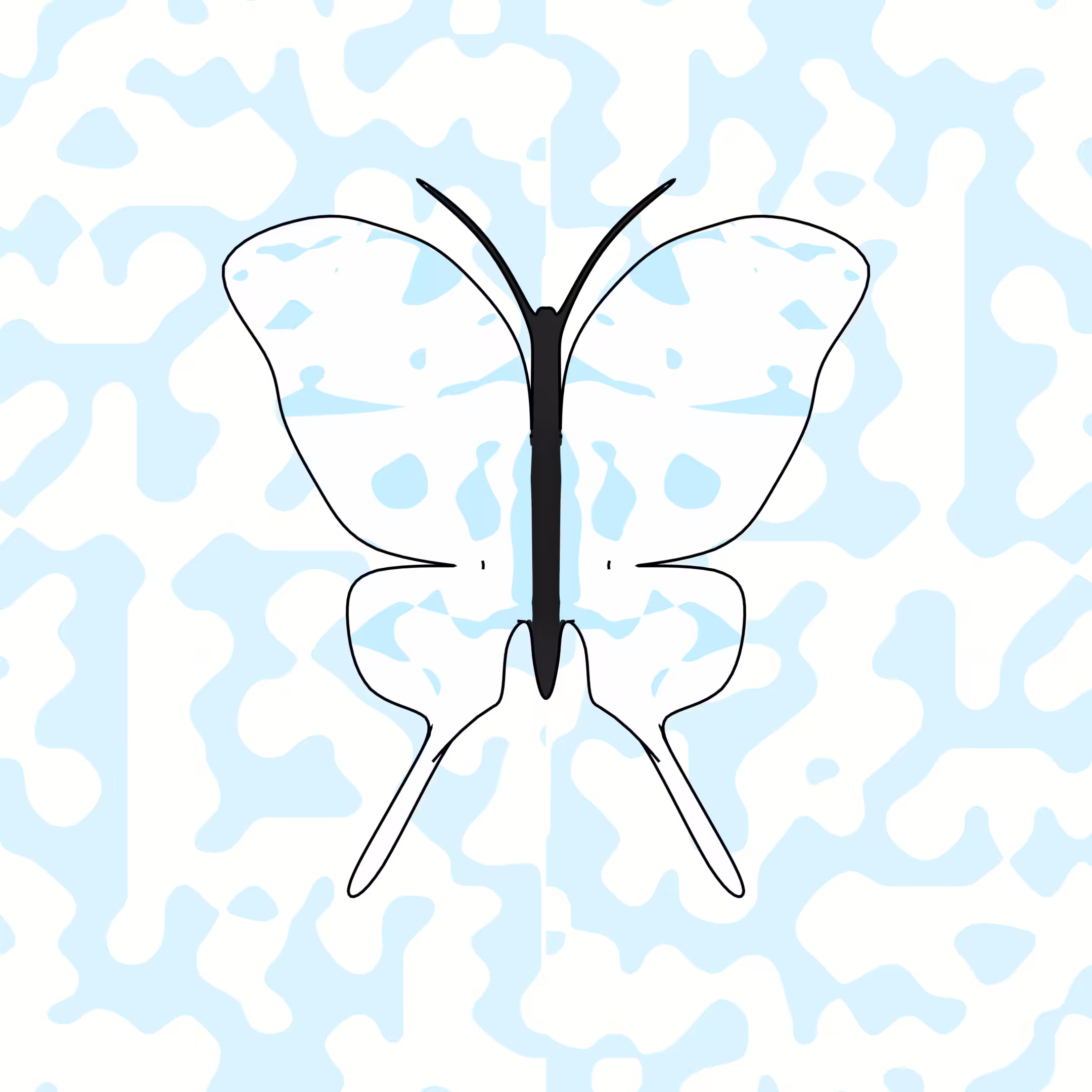 Aesthetic Butterfly #001