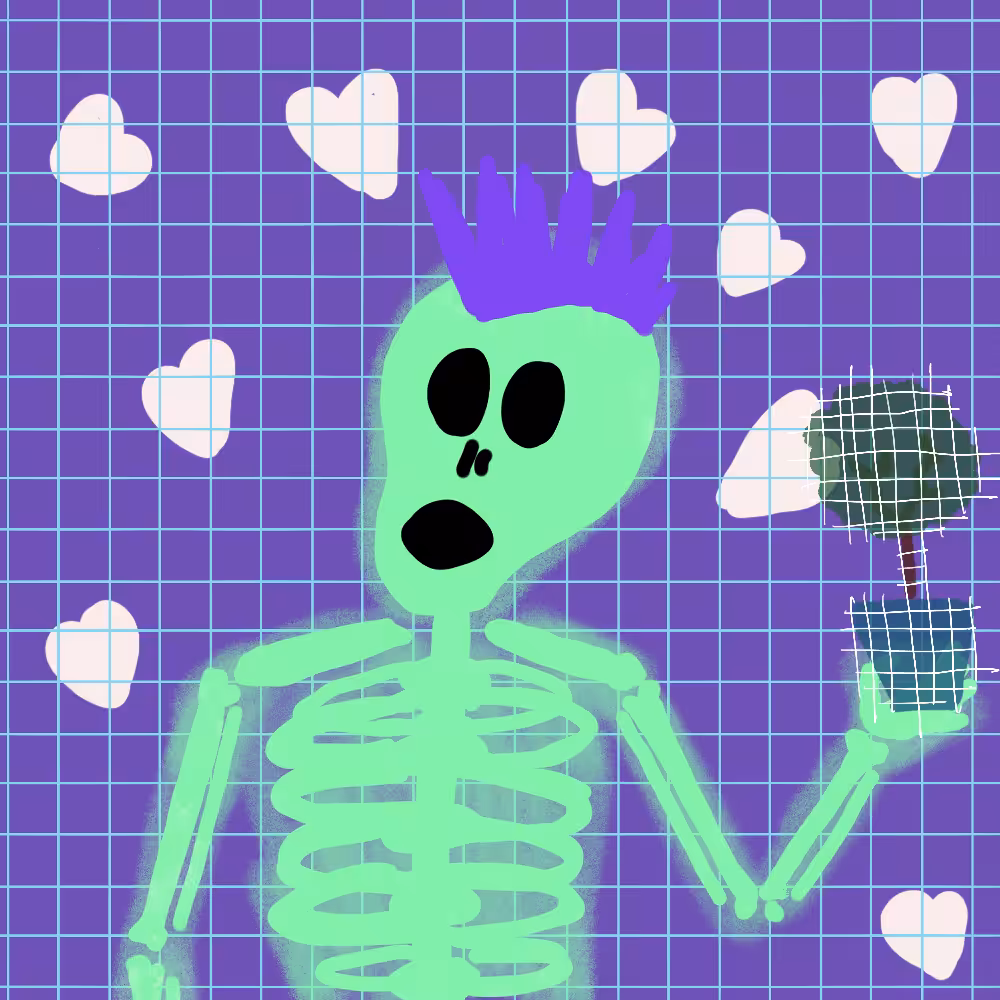 LOW EFFORT SKULLETTI #280