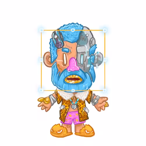 Uncle mustache No.28
