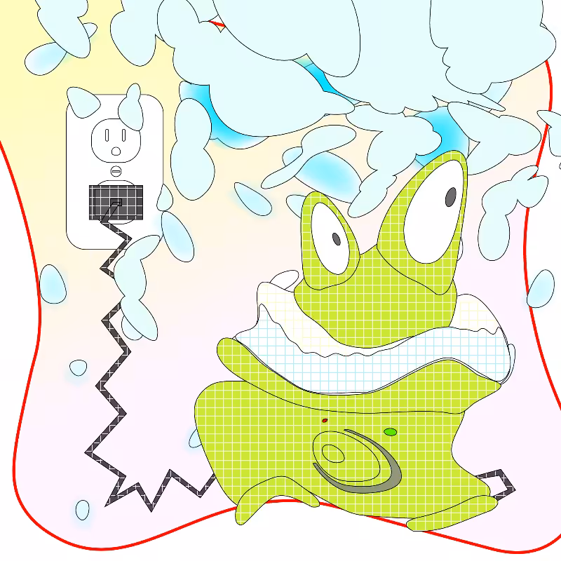 Frog Humidifier #77
