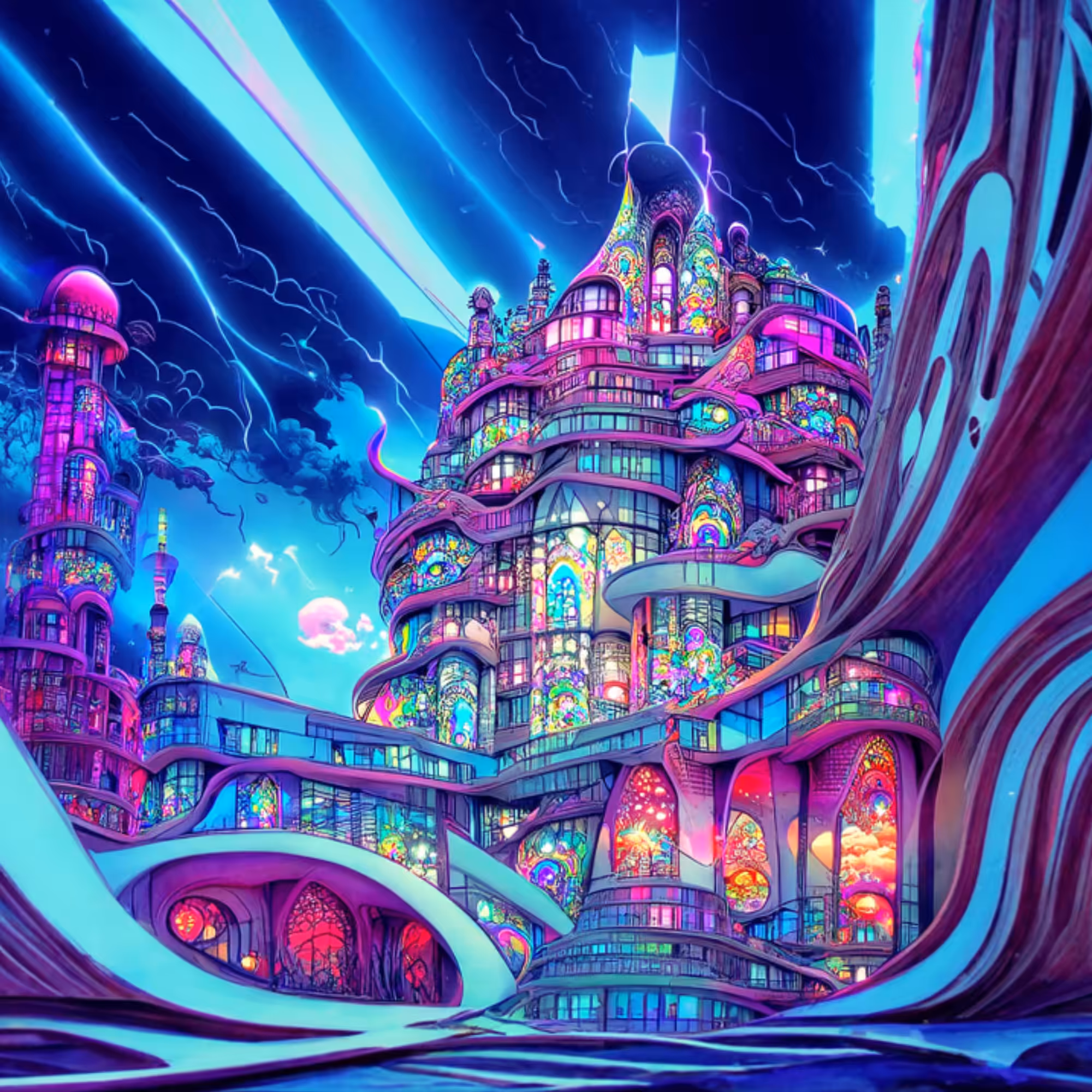 Psychedeliness Architecture 