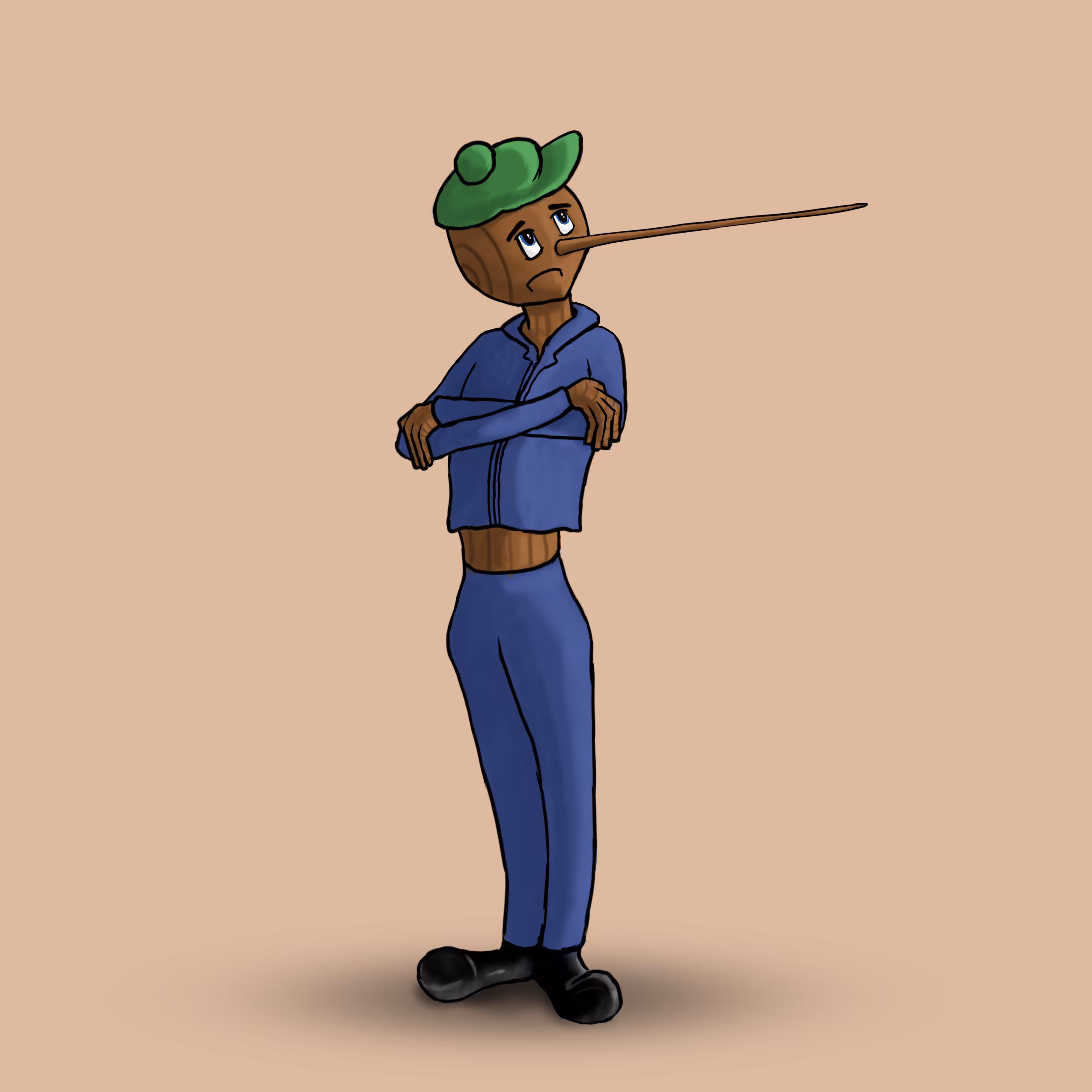 Sad pinocchio