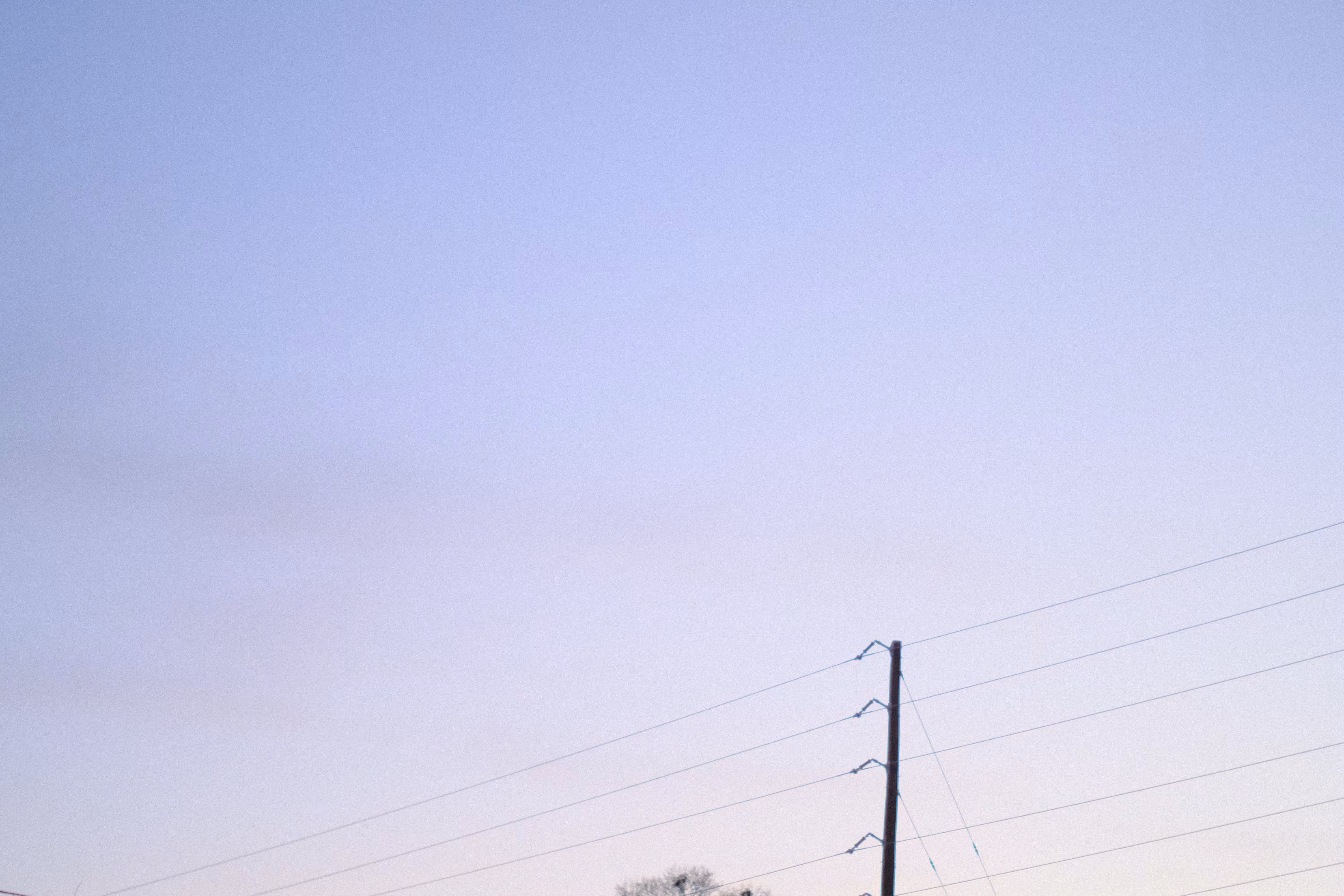 Sun is low 