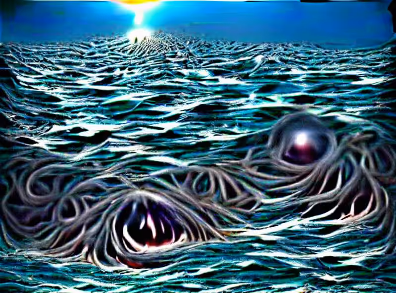Abraham's First Works: The void of the sea will consume you and your world until the sun arises and everything that ever was is brought forth into day