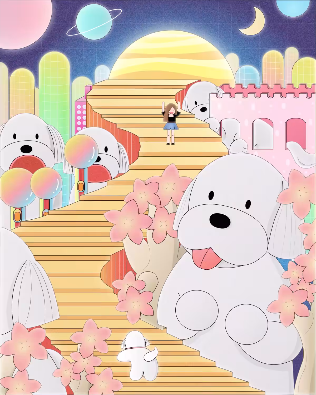 IN CHOCO MOON (WHEN THE DOG SAW YOU)