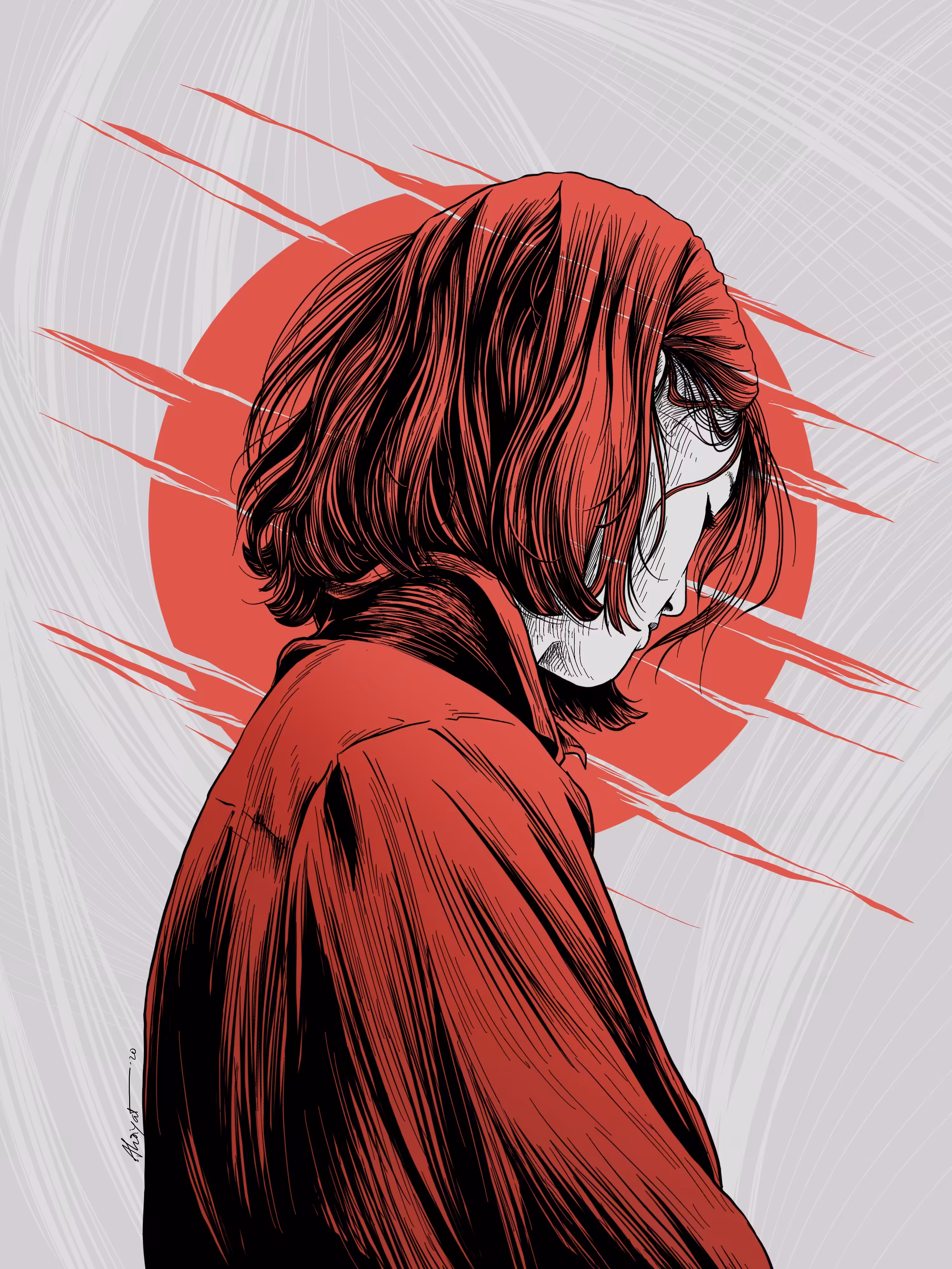 Lady in Red #1