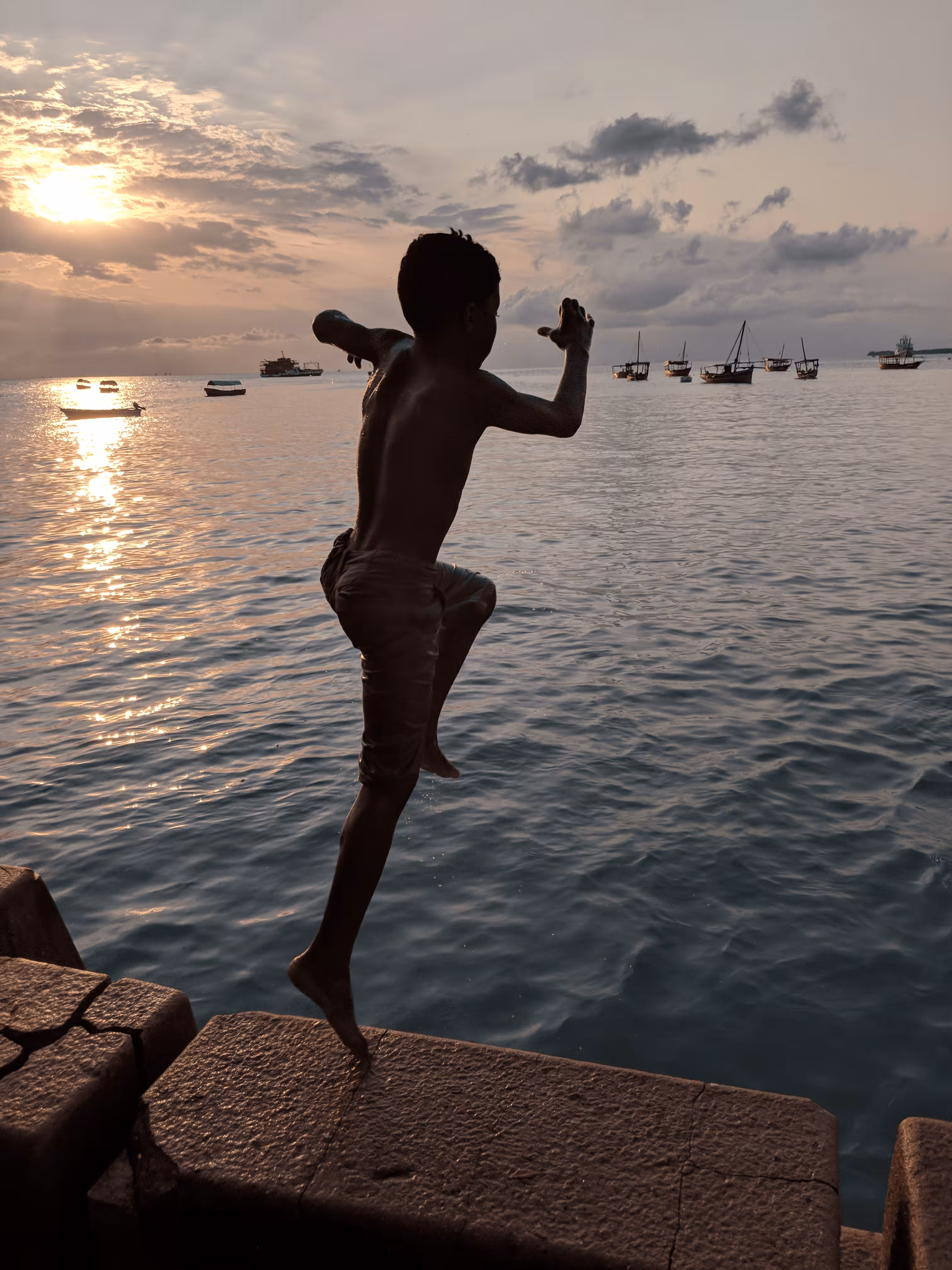 Leap of faith, Zanzibar '18
