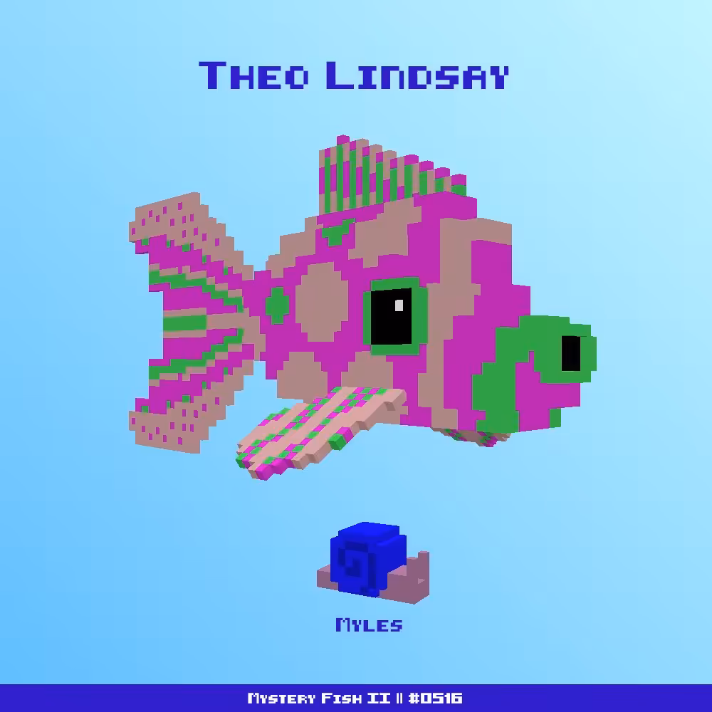 Theo Lindsay :: Mystery Fish 0516/1000 