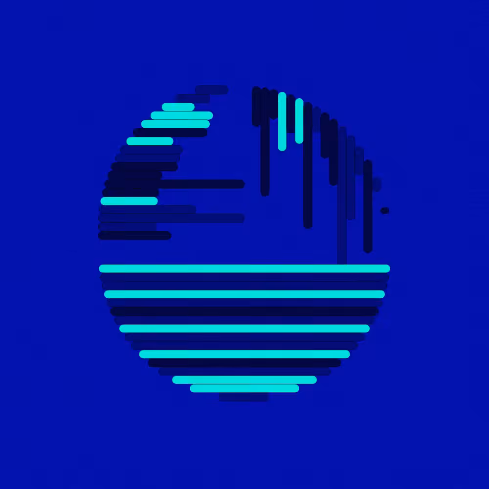 Stripes in Circle #12