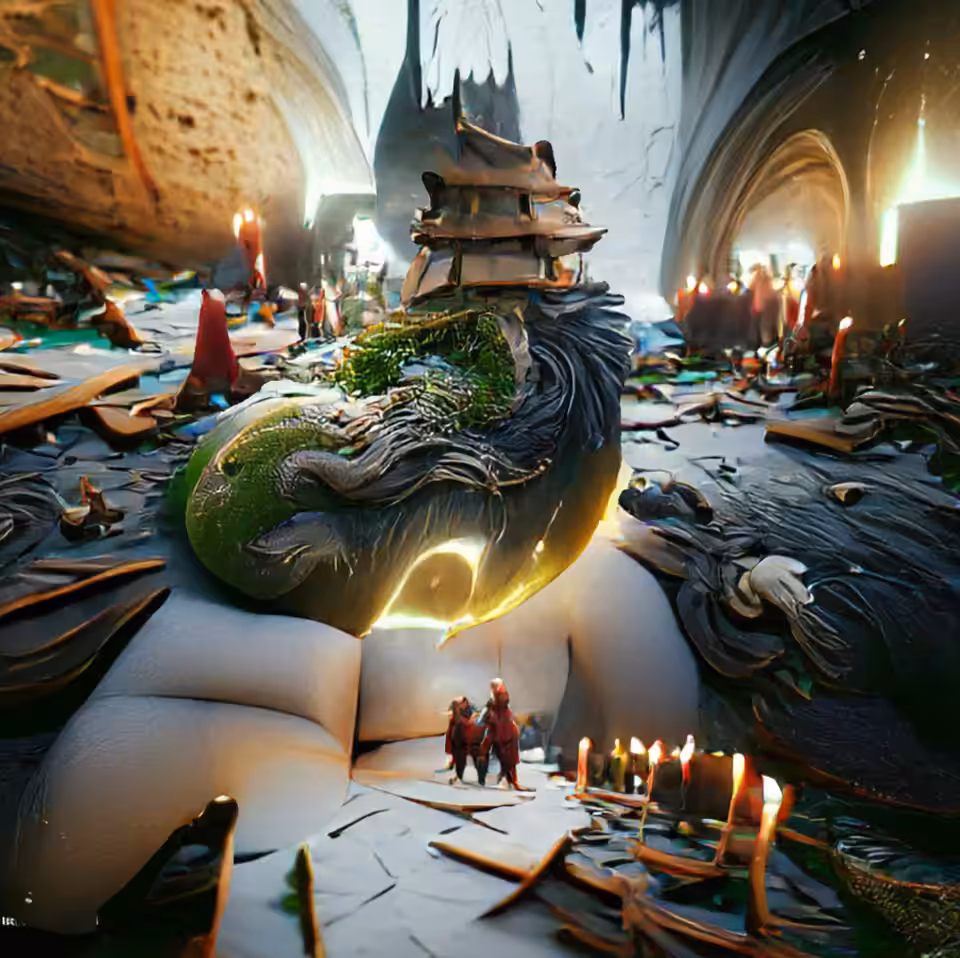Enigmatic fantasy world
