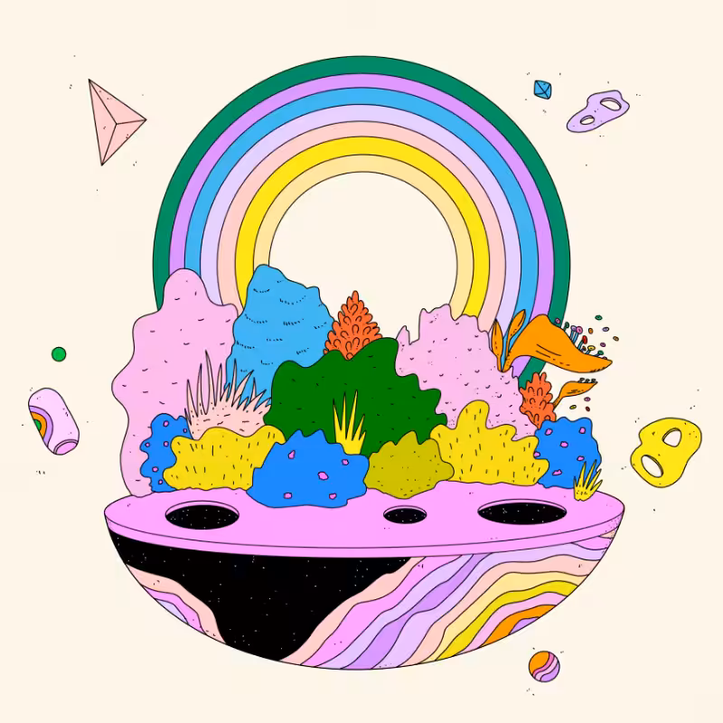 🌈🌴🪐 #59