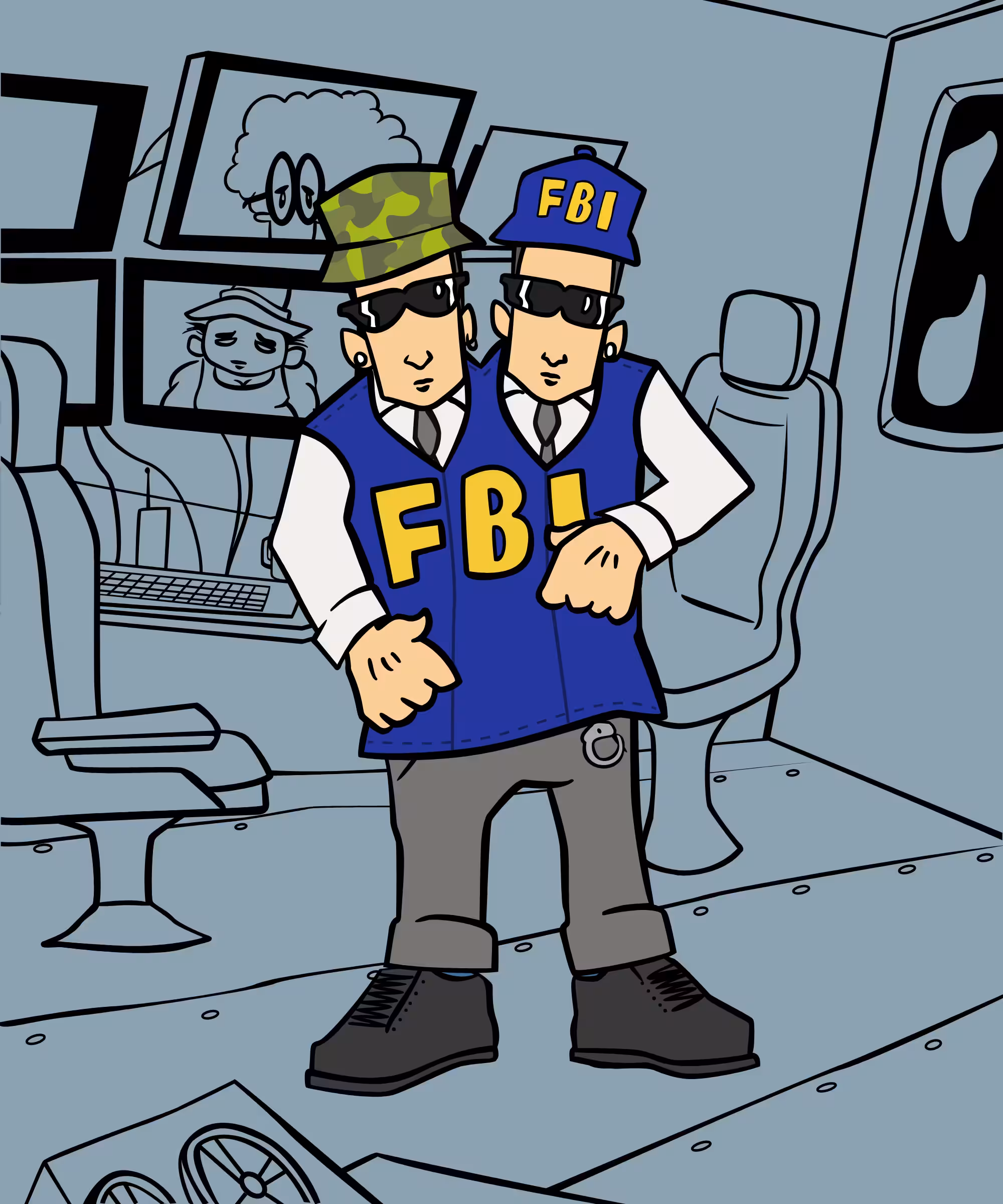 Agents Brown and Knows #1019