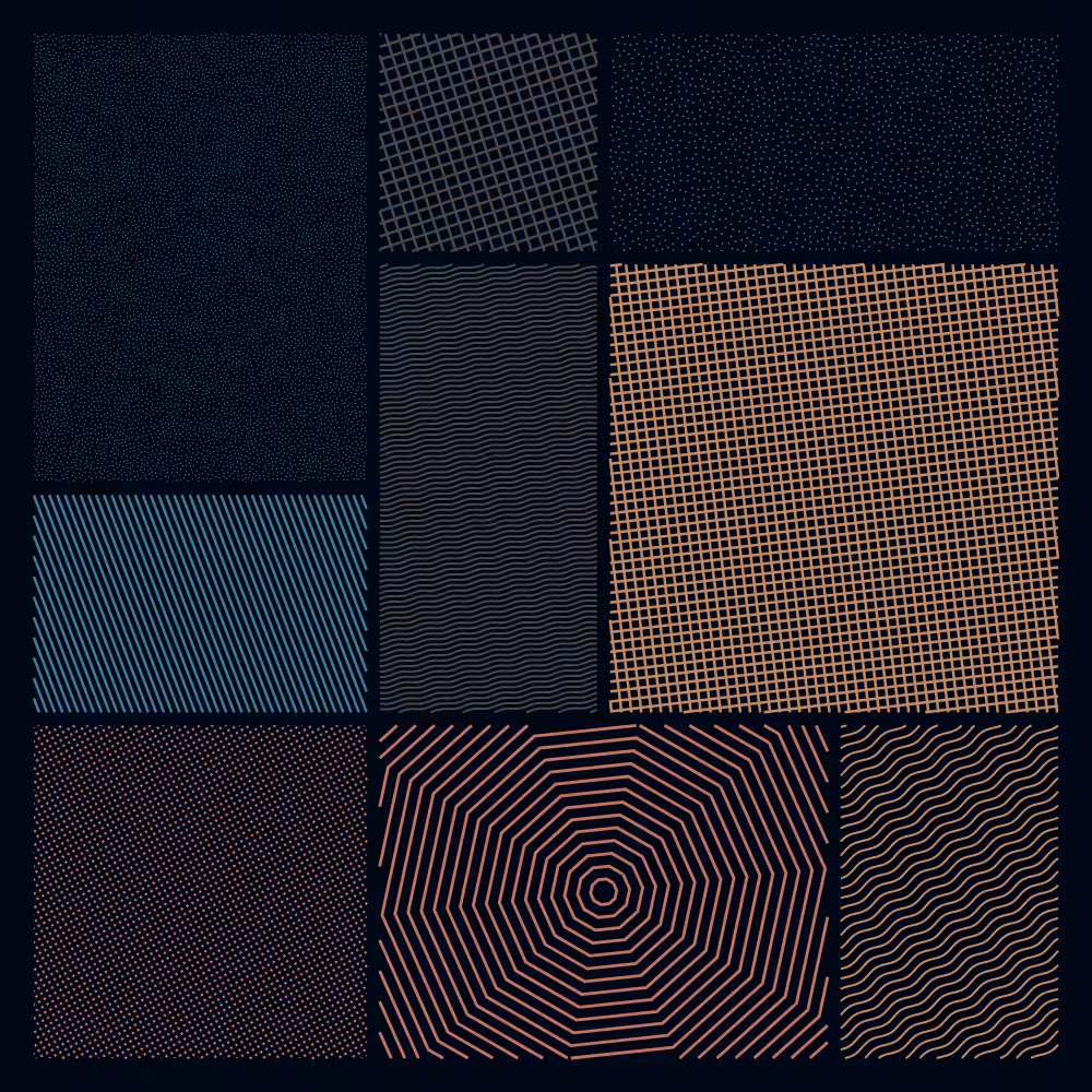 Pattern Grid  #102