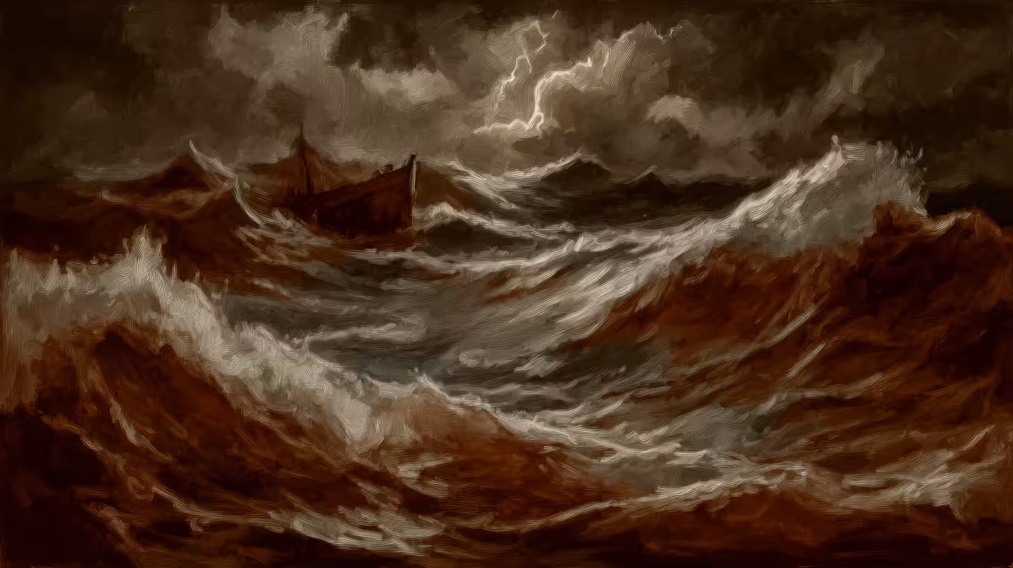 The Soul's Dark Atlas: The Ocean Does Not Care