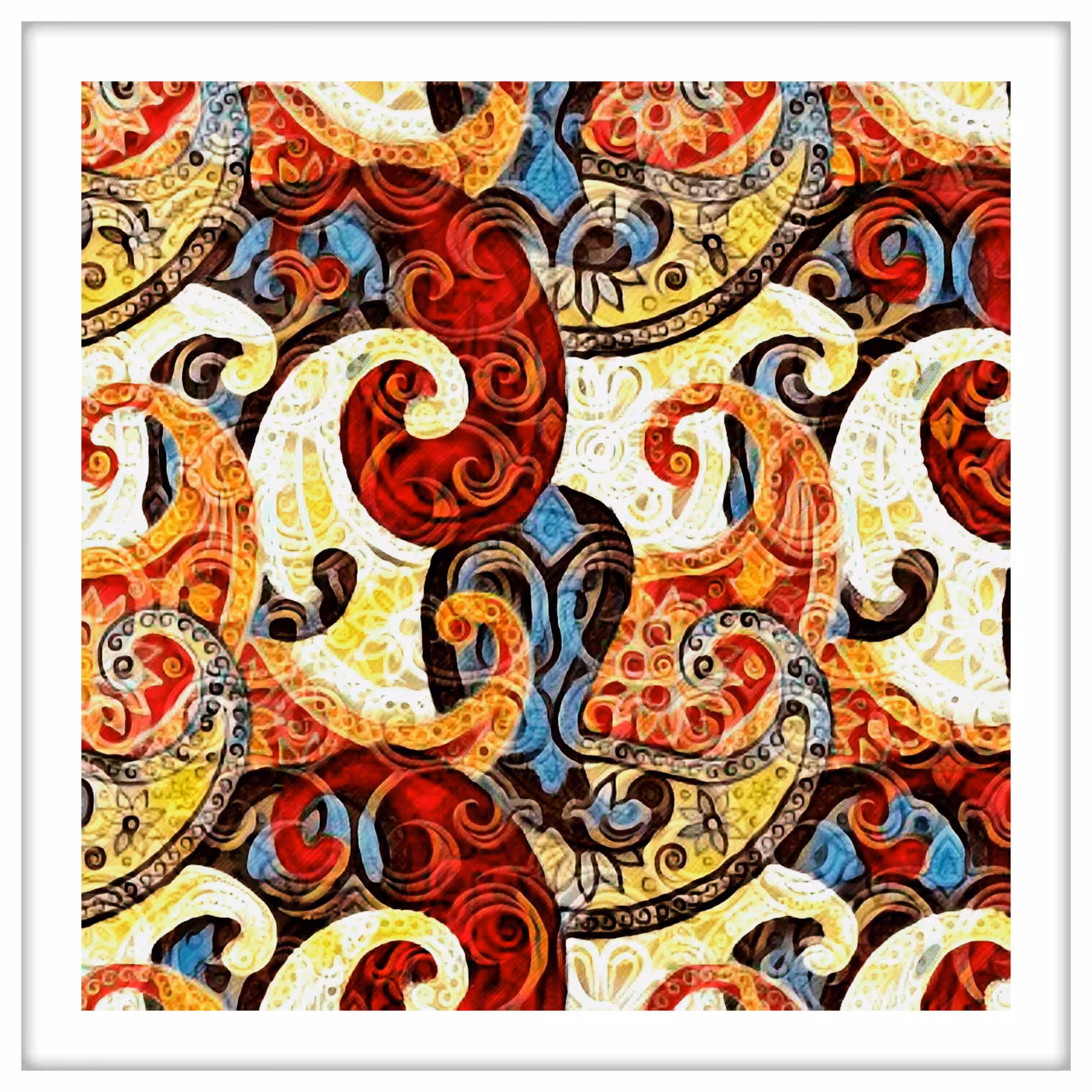 Dreams: Engraving of Iranian art #4