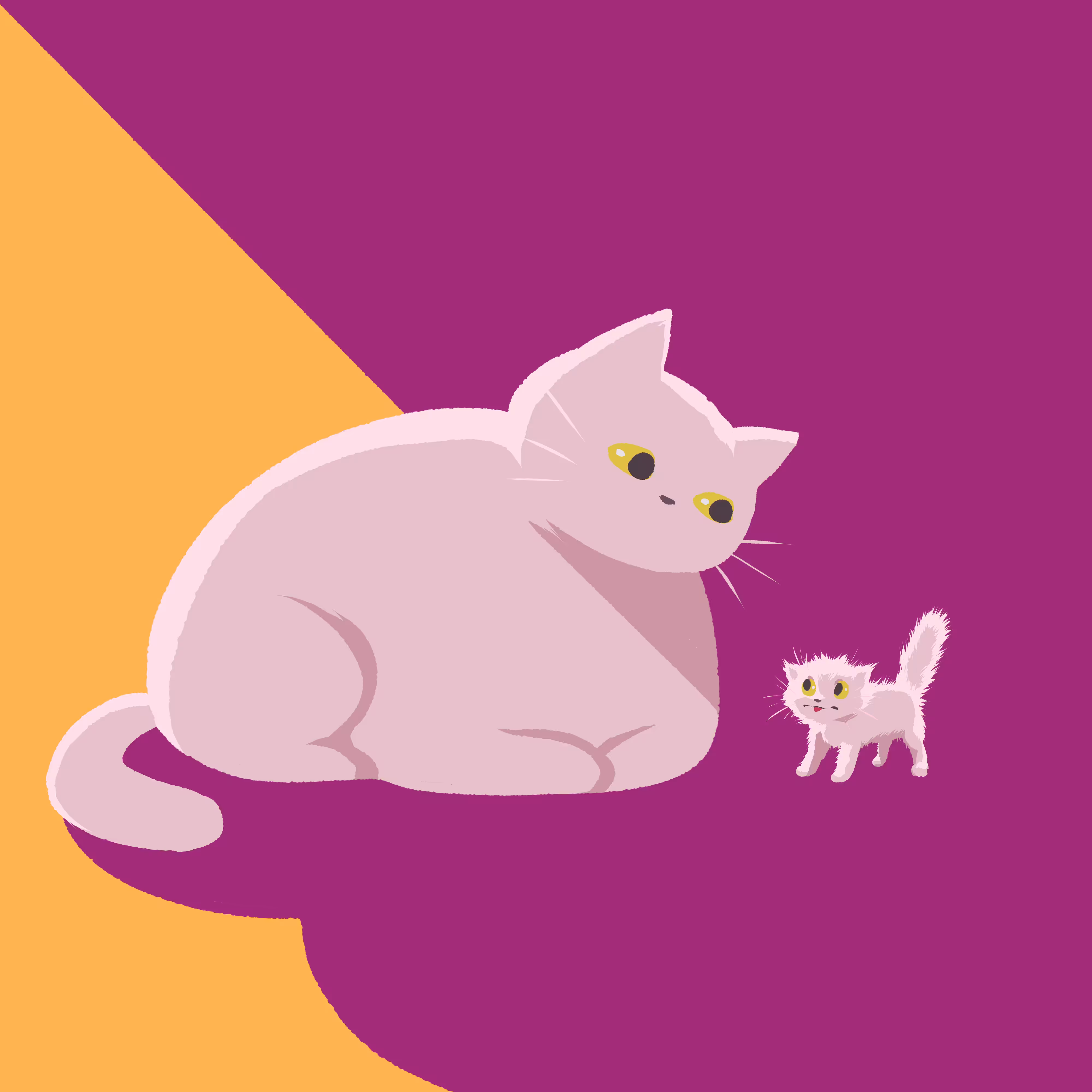 CAT #4 Chonk Cat Smol Cat