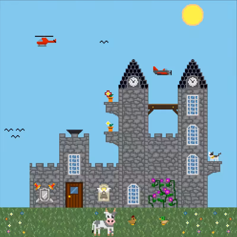 2D Mansion #833